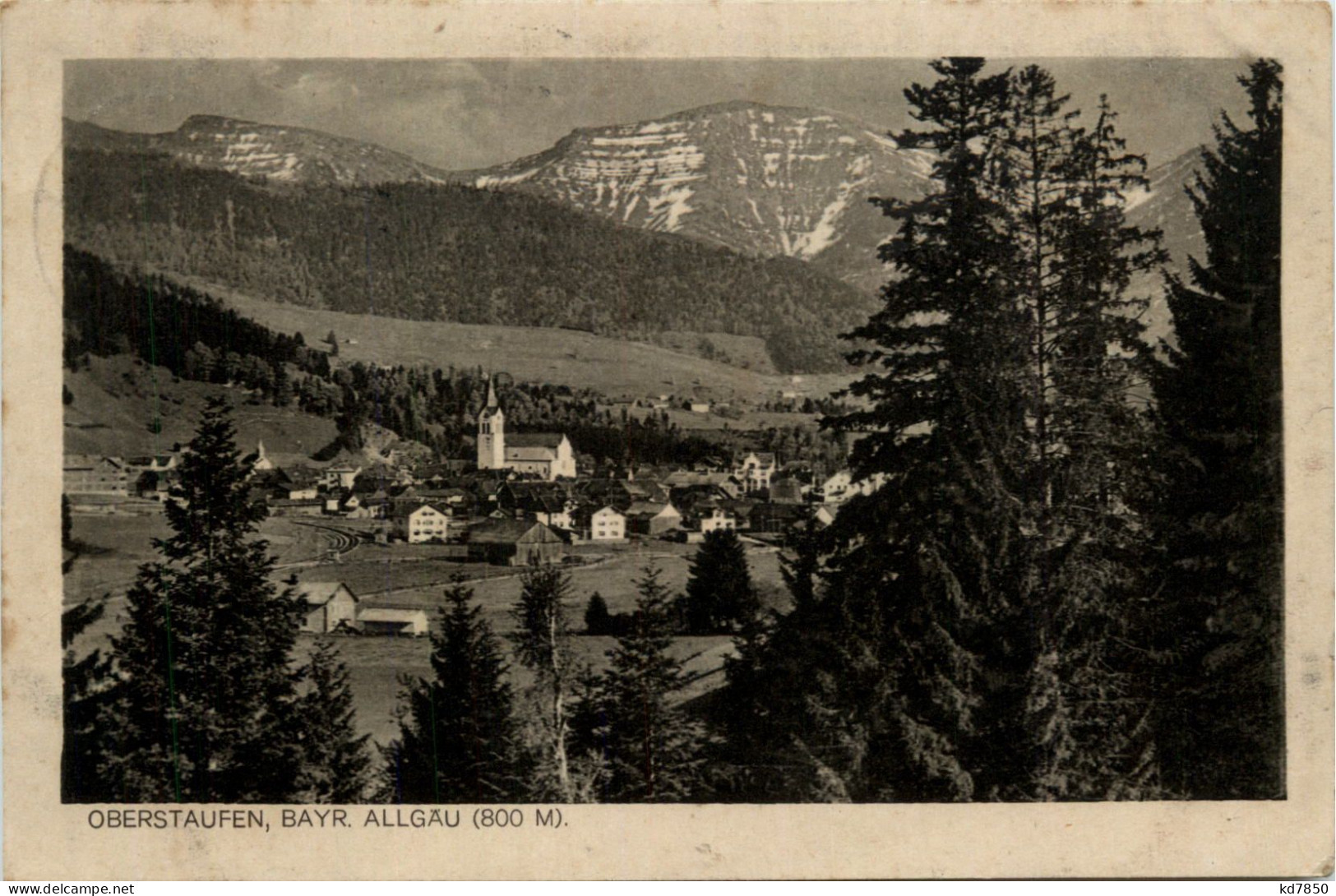 Oberstaufen, Allgäu, - Oberstaufen