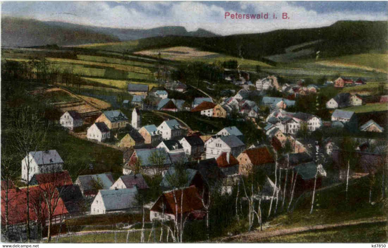 Peterswald In Böhmen - Böhmen Und Mähren