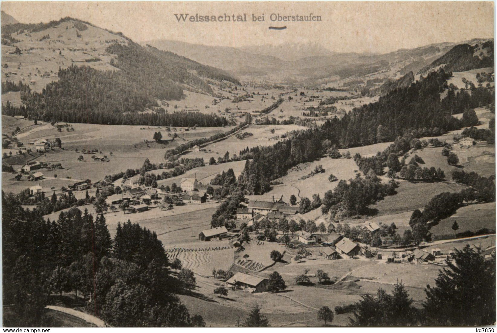 Oberstaufen, Allgäu, Weissachtal - Oberstaufen