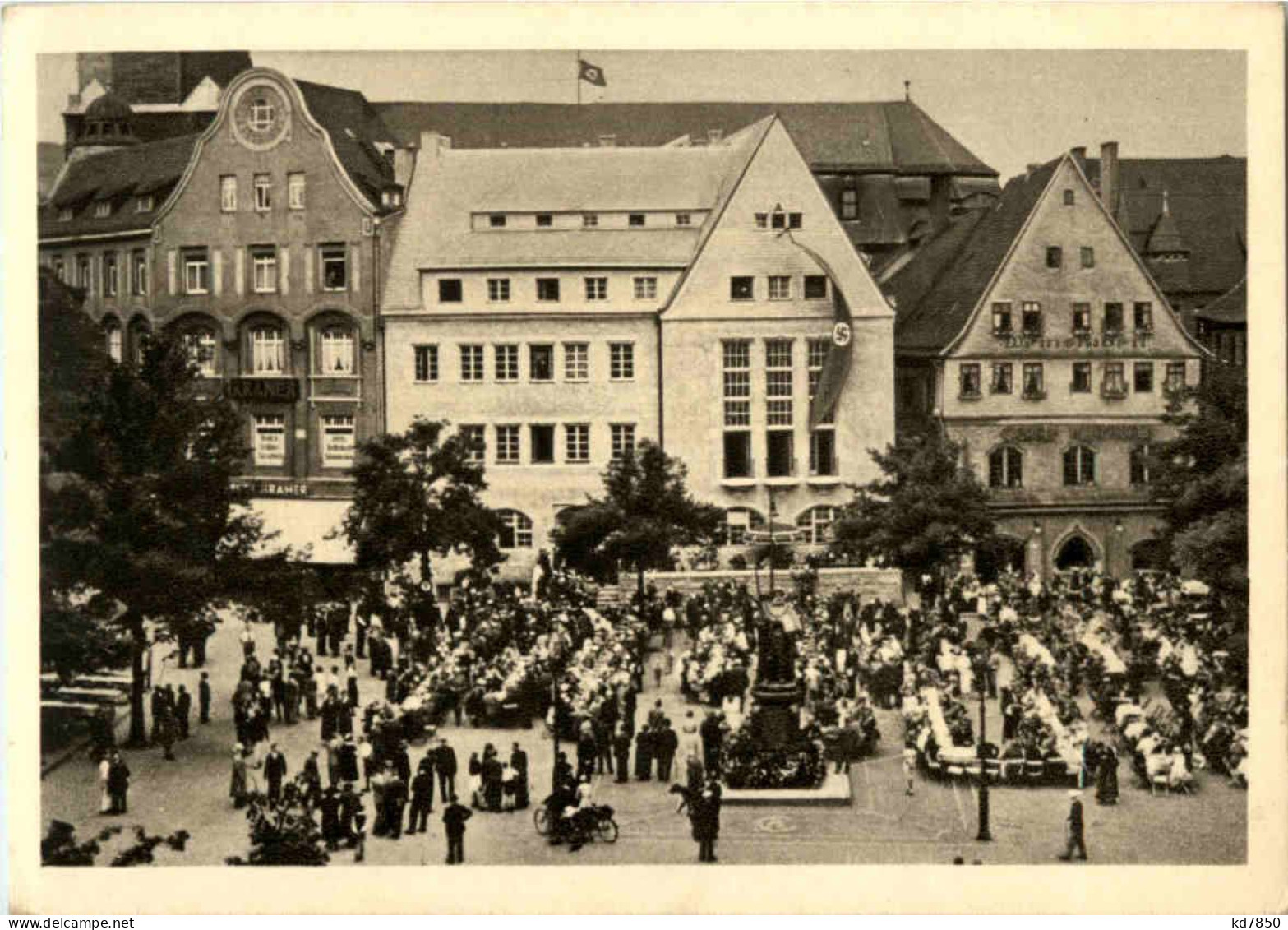 Jena - Markt - Frühschoppen - 3. Reich - Jena