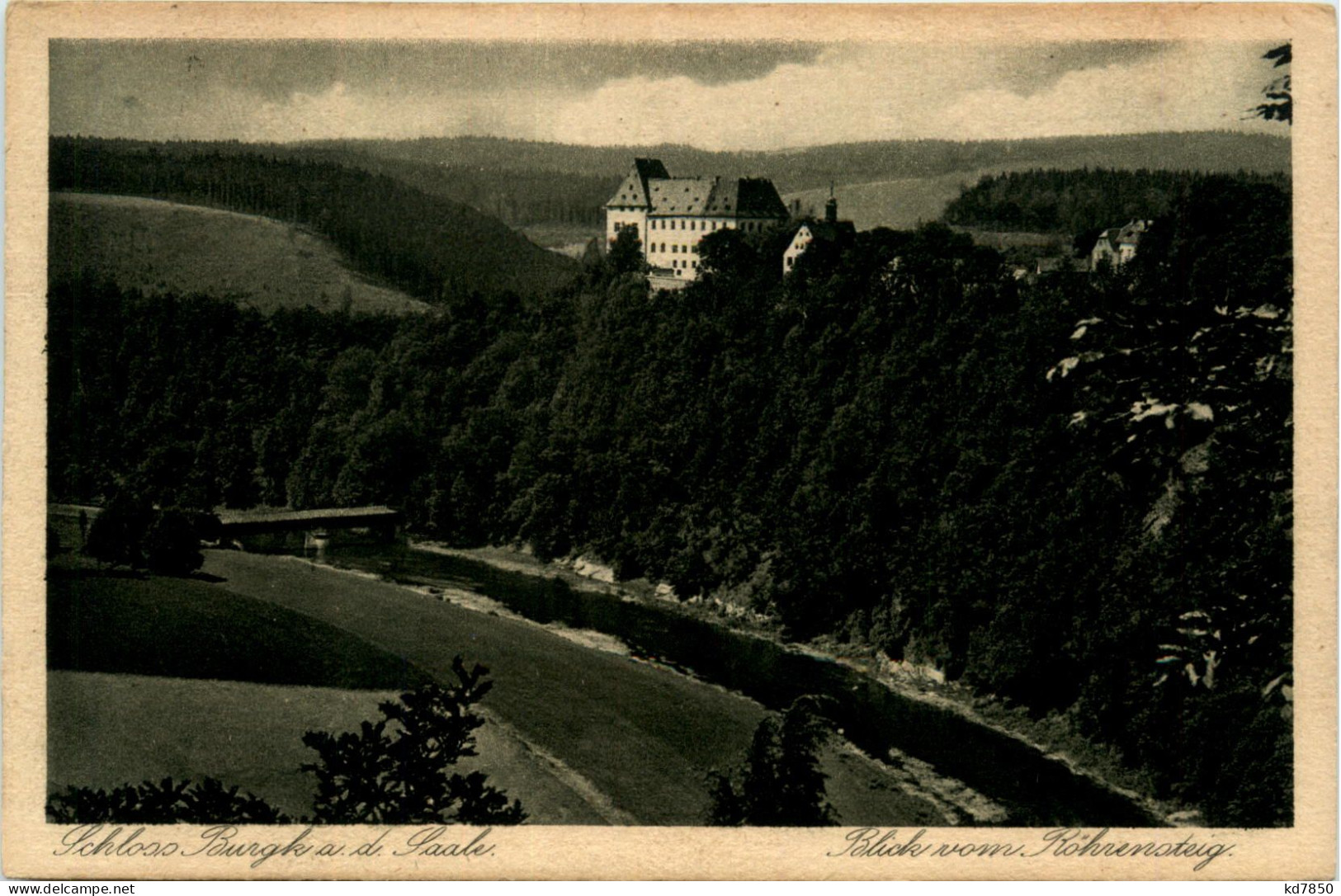 Burgk, Blick Vom Vorderen Röhrensteig - Schleiz