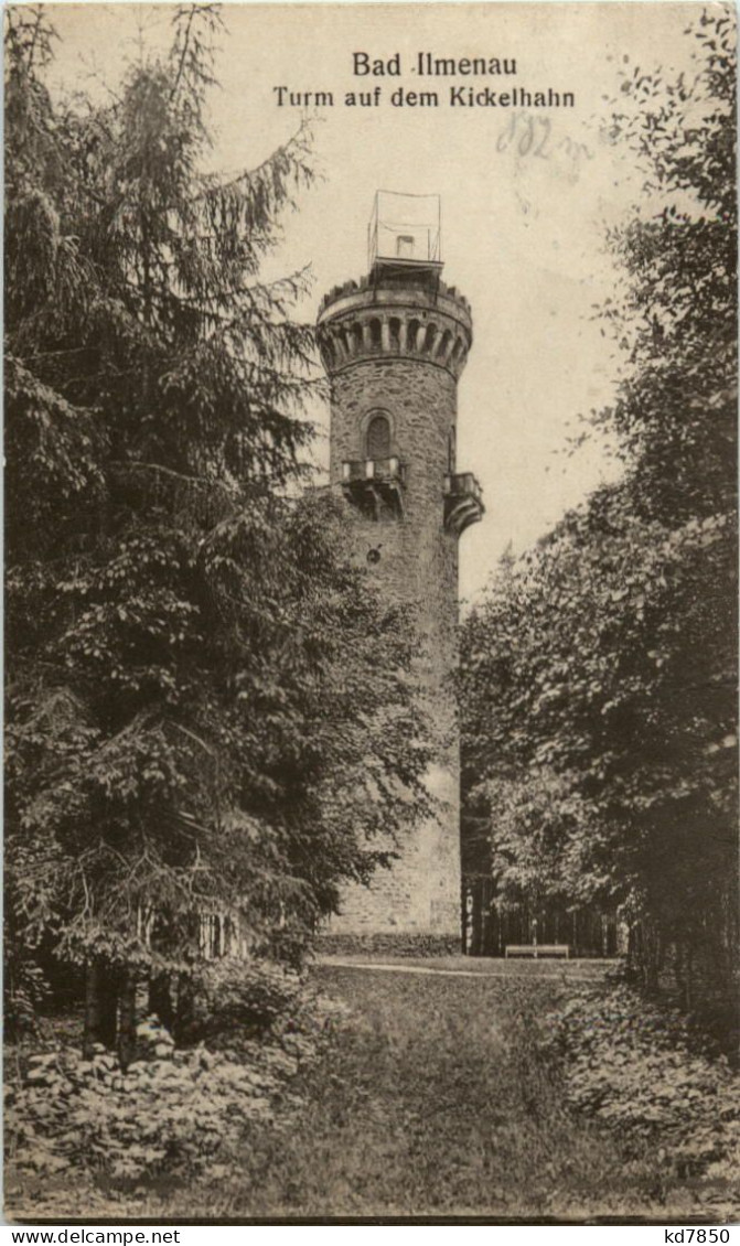 Bad Ilmenau - Turm Auf Dem Kickelhahn - Ilmenau