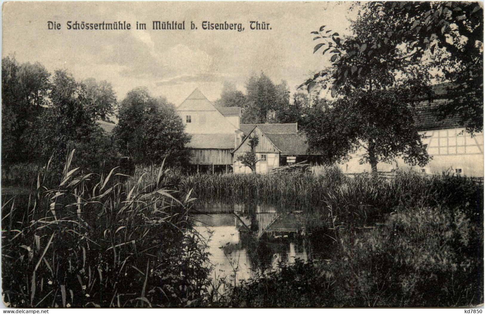 Eisenberg, Die Schössertmühle Im Mühltal - Eisenberg