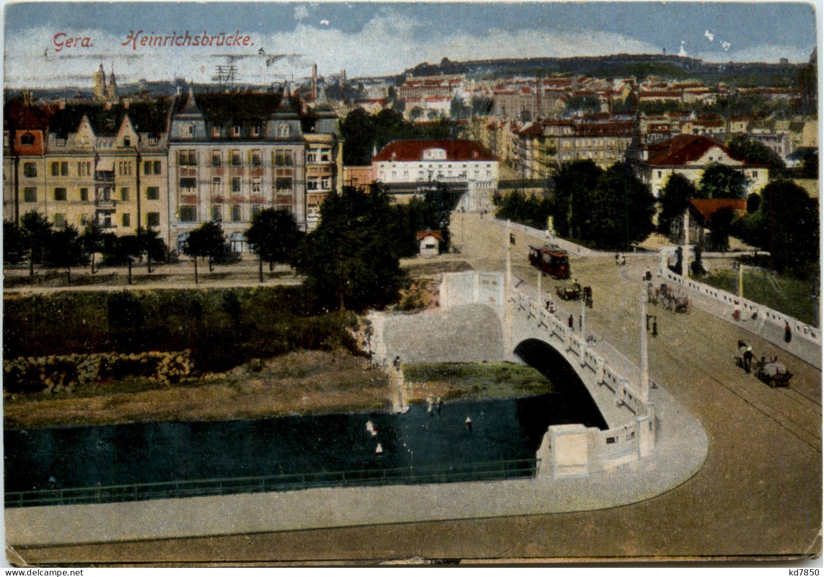 Gera, Heinrichsbrücke - Gera