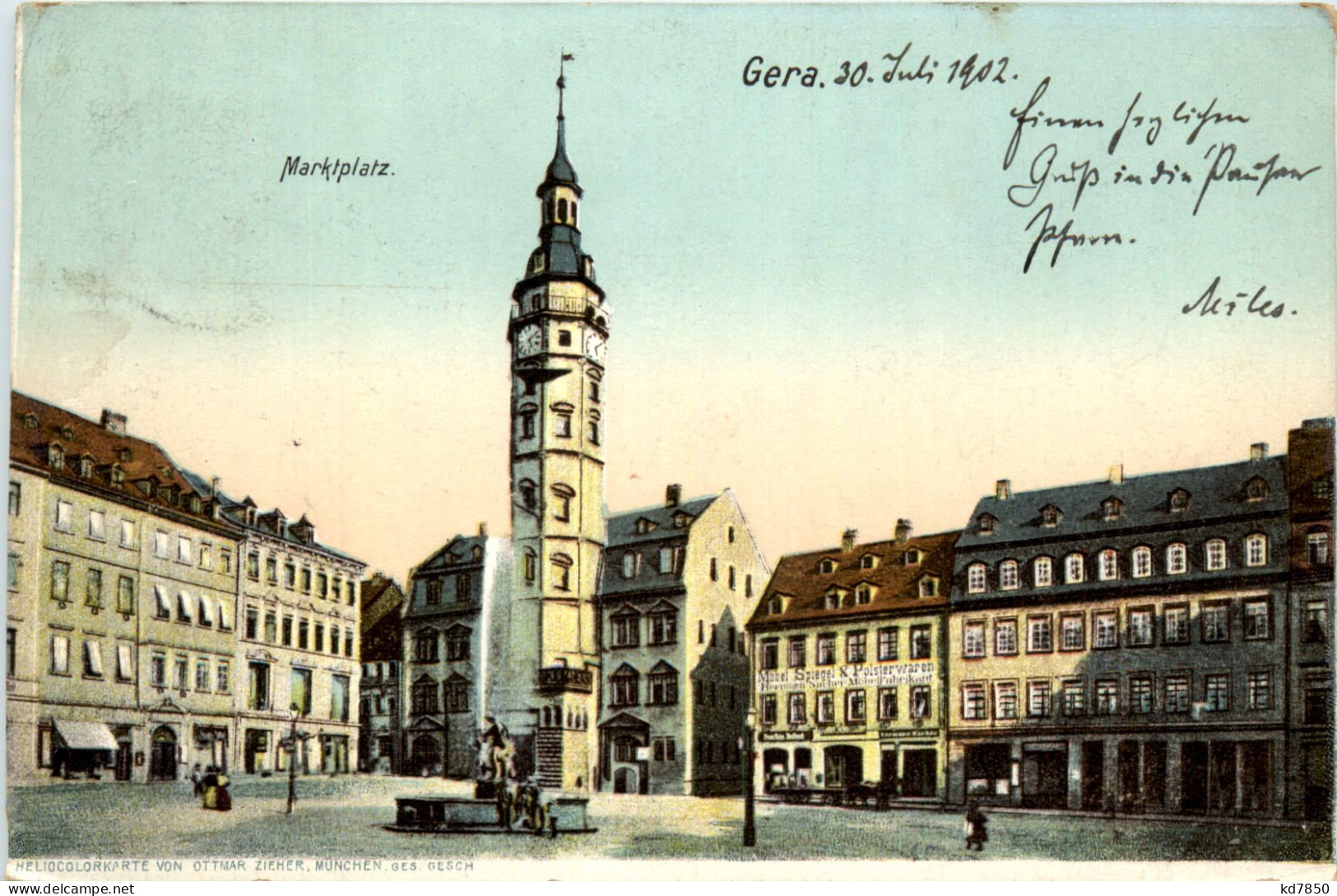 Gera, Marktplatz - Gera