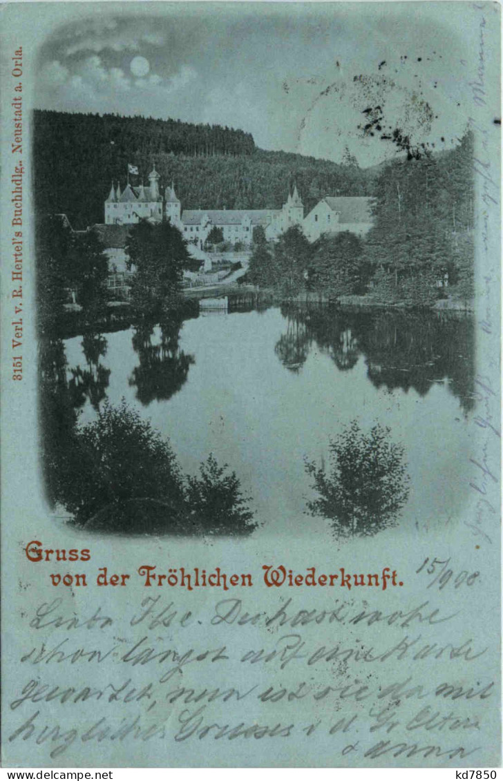 Stadtroda, Gruss Von Der Fröhlichen Wiederkunft - Stadtroda