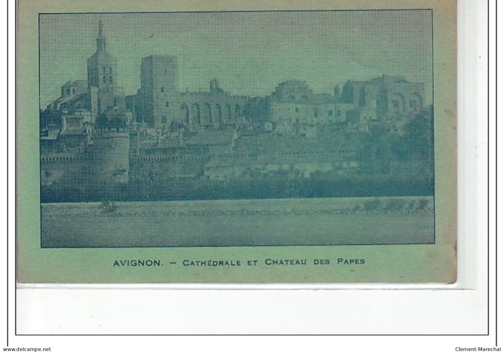 AVIGNON - Cathédrale Et Château Des Papes - Très Bon état - Avignon (Palais & Pont)