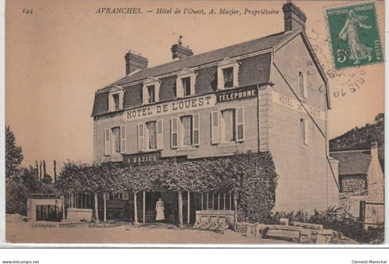 AVRANCHES : Hôtel De L'ouest - Mazier Propriétaire - Très Bon état - Other & Unclassified