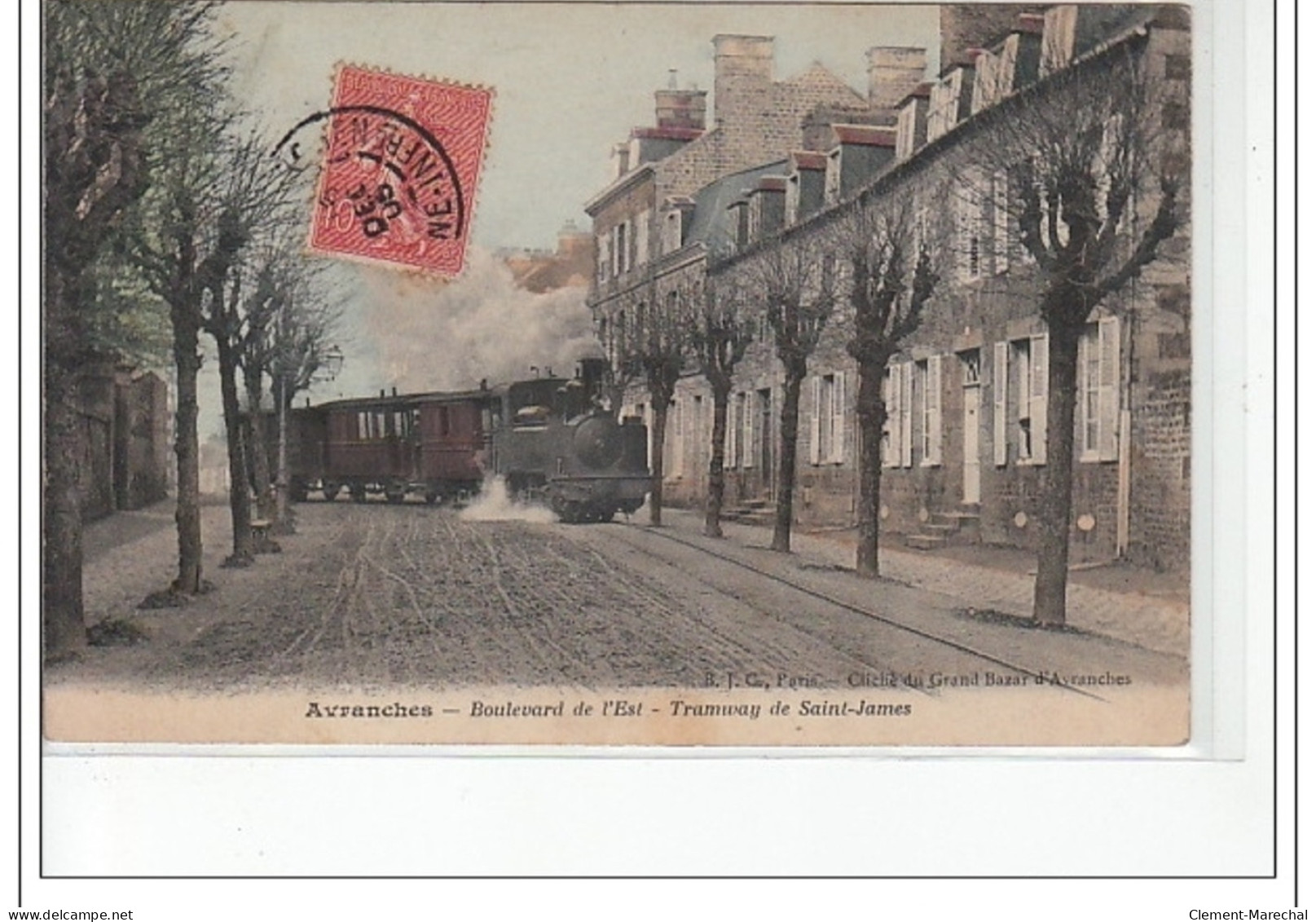 AVRANCHES -  Boulevard De L'Est - Tramway De Saint James - Très Bon état - Avranches