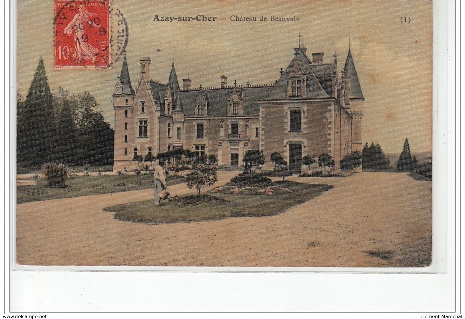 AZAY SUR CHER - Château De Beauvais - Très Bon état - Azay-le-Rideau
