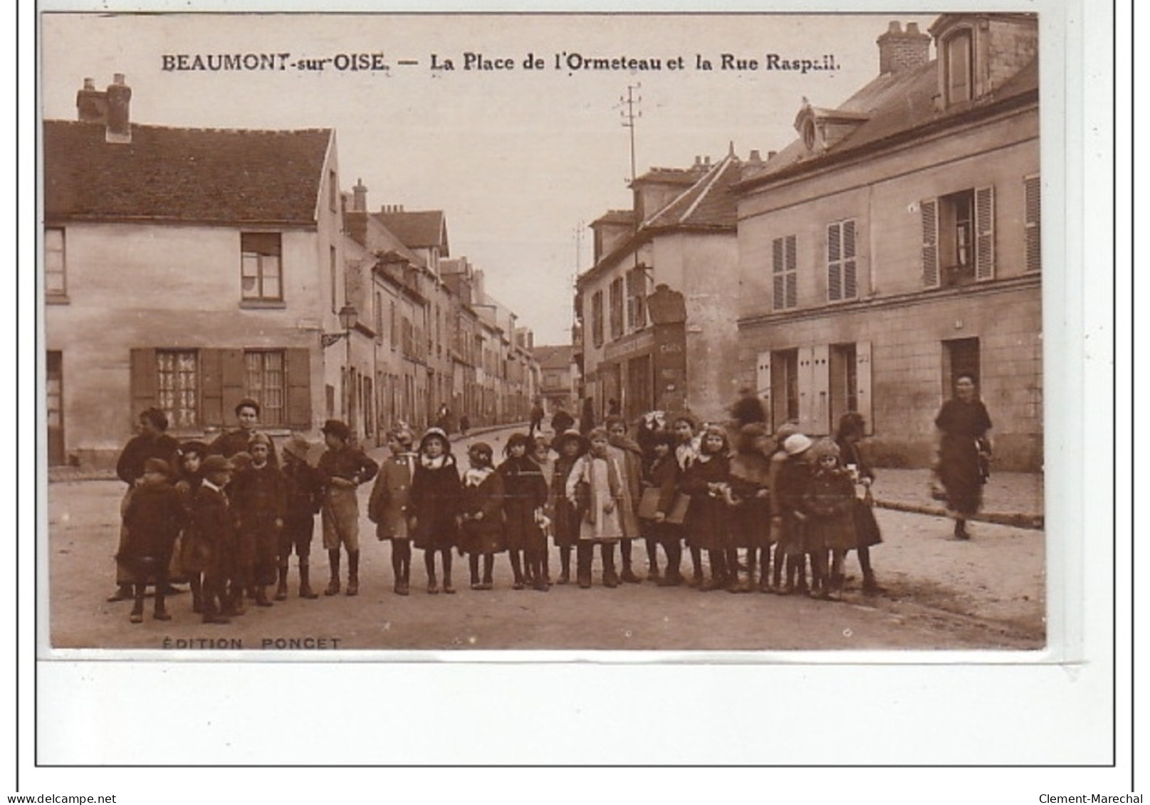 BEAUMONT - Place De L'Ormeteau Et Rue Raspail - Très Bon état - Beaumont Sur Oise