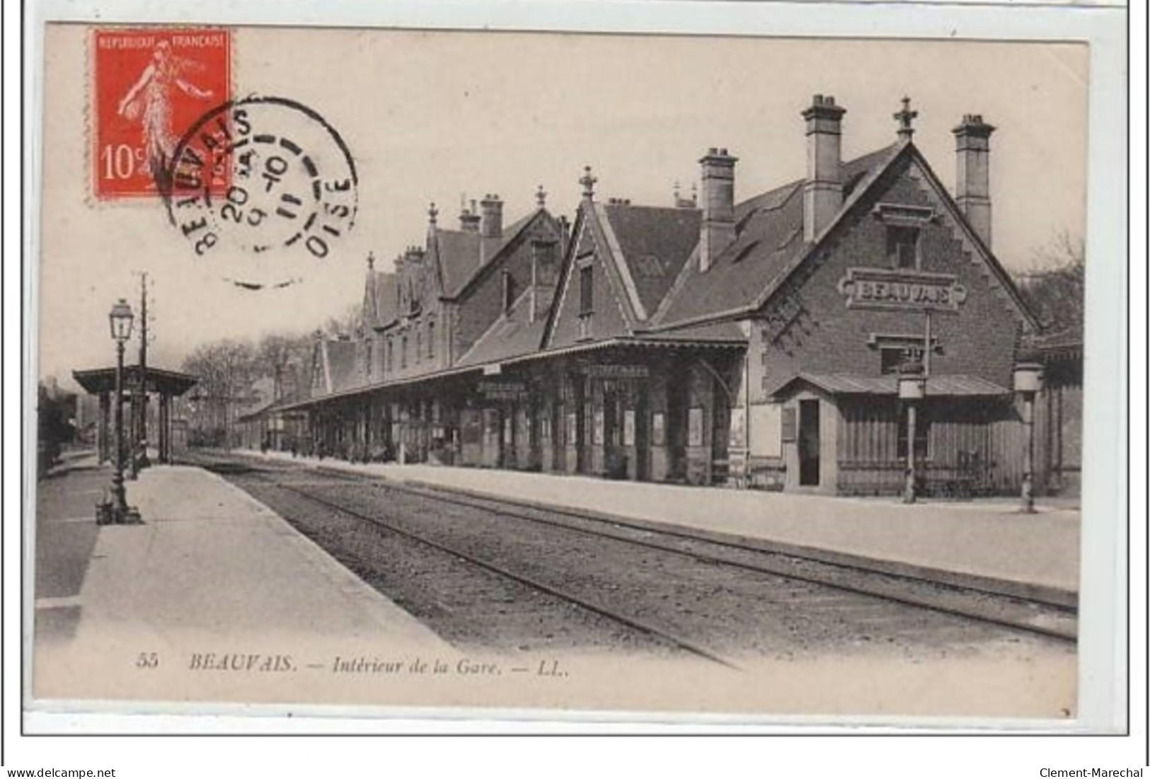 BEAUVAIS : Intérieur De La Gare - Très Bon état - Beauvais