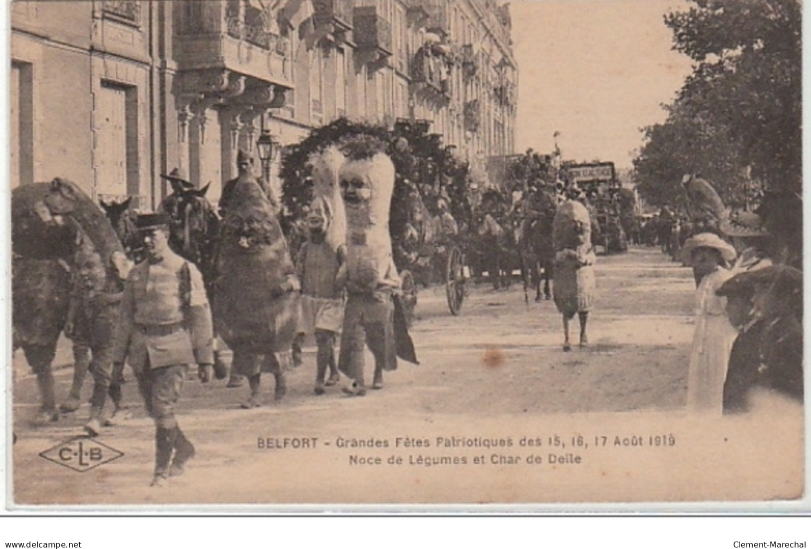 BELFORT : Grandes Fêtes Patriotiques Des 14, 16, 17 Août 1919 - Très Bon état - Sonstige & Ohne Zuordnung