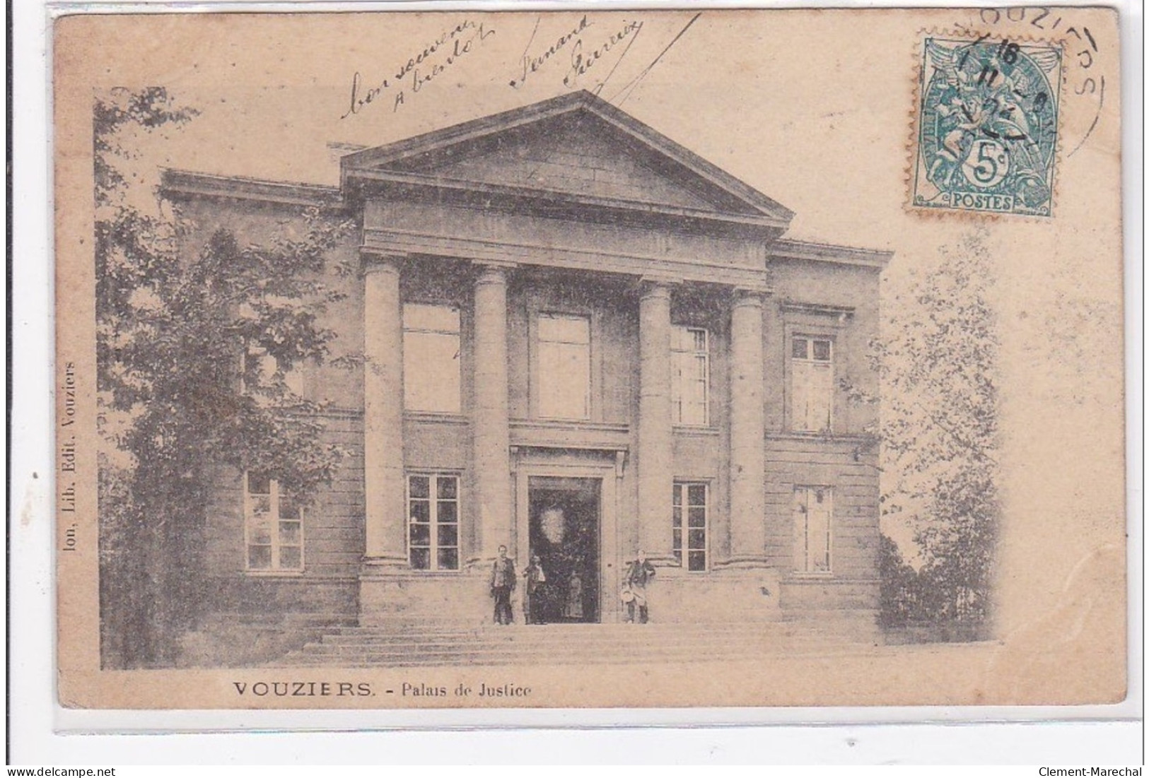 VOUZIERS : Palais De Justice - Tres Bon Etat - Vouziers