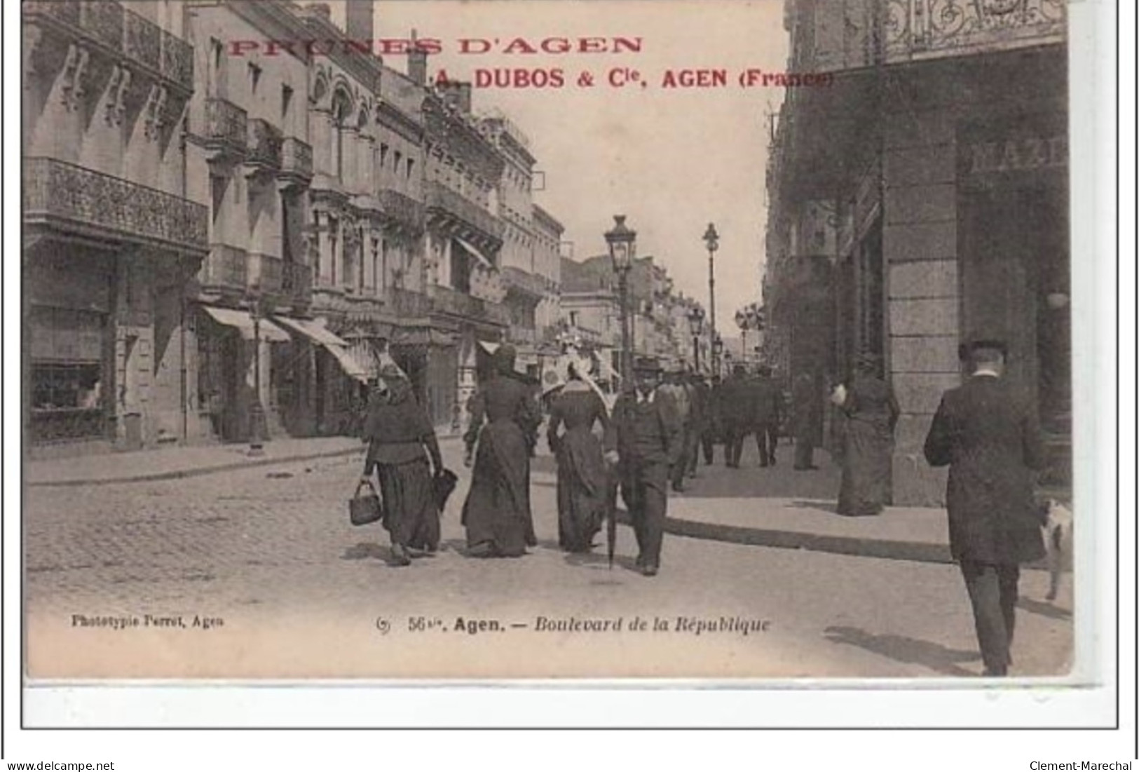 AGEN - Boulevard De La République  - Très Bon état - Agen