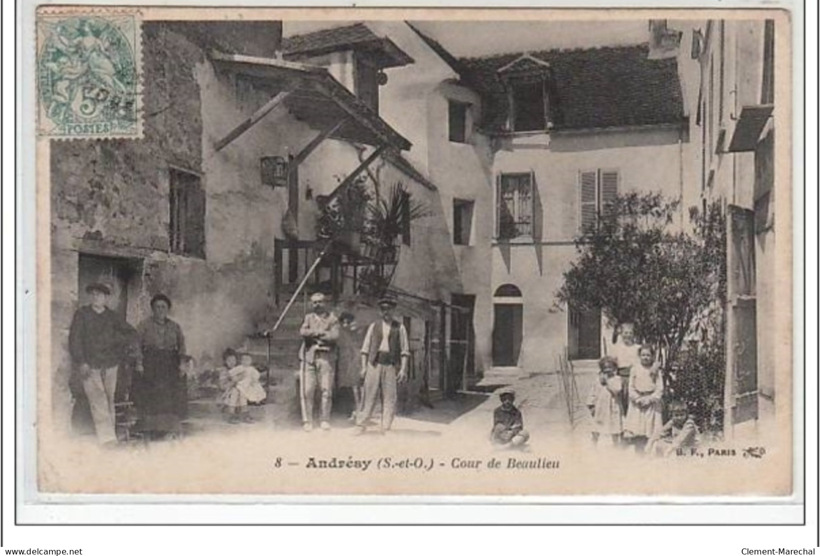 ANDRESY : Cour De Beaulieu - Très Bon état - Andresy