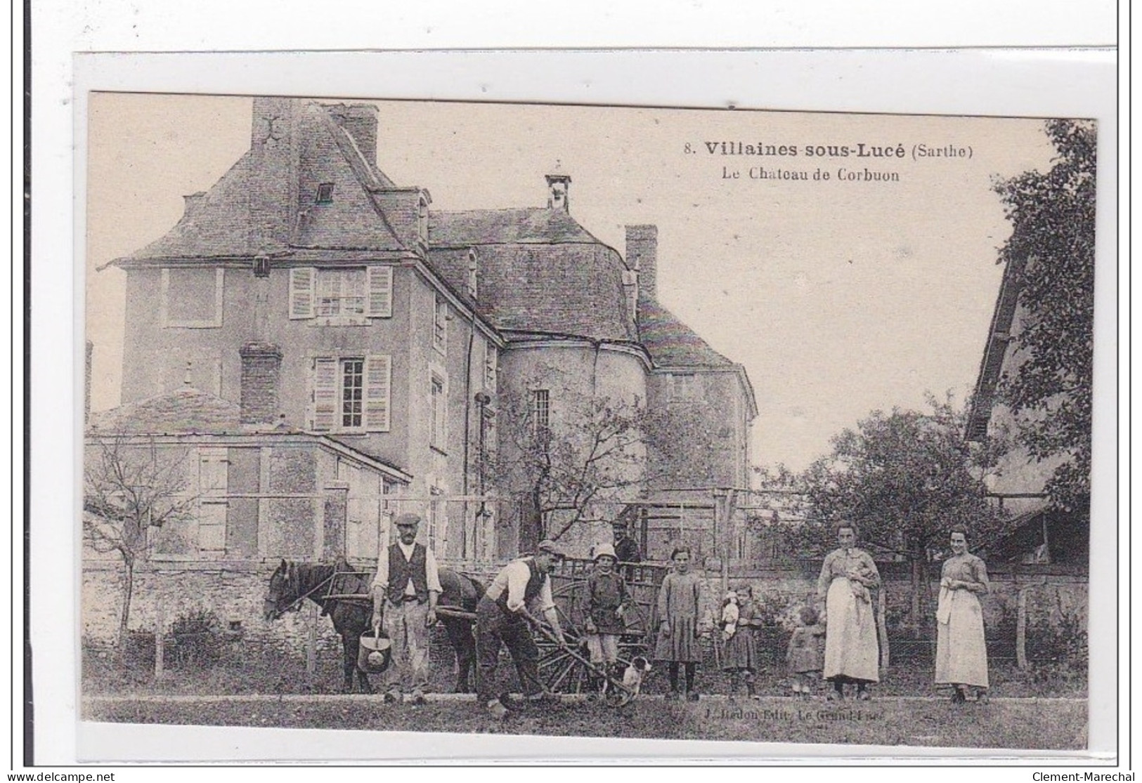 VILLAINE-SOUS-LUCE : Le Chateau Du Corbuon - Tres Bon Etat - Otros & Sin Clasificación