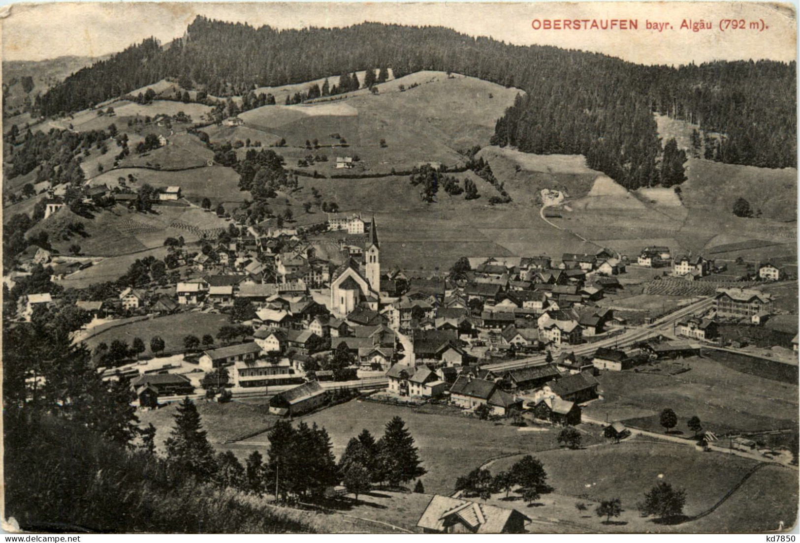 Oberstaufen, Allgäu, - Oberstaufen