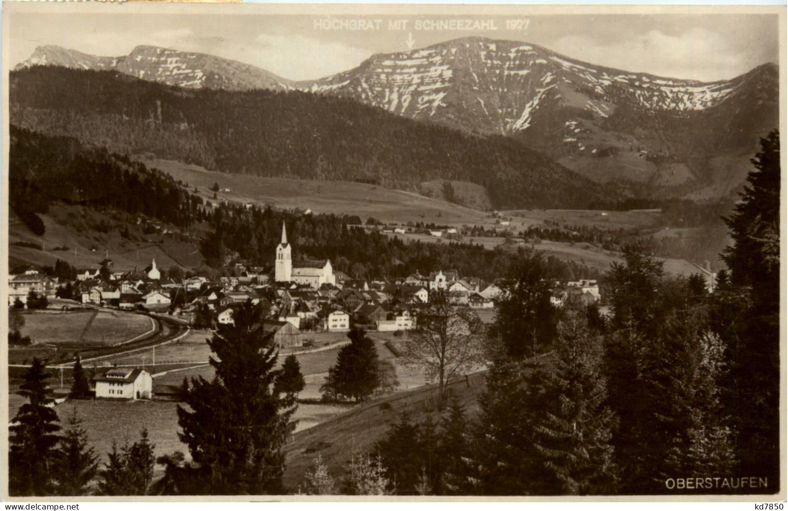 Oberstaufen, Allgäu, - Oberstaufen