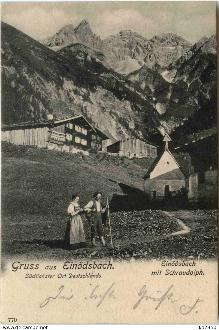 Gruss Aus Einödsbach, Mit Schraudolph - Oberstdorf