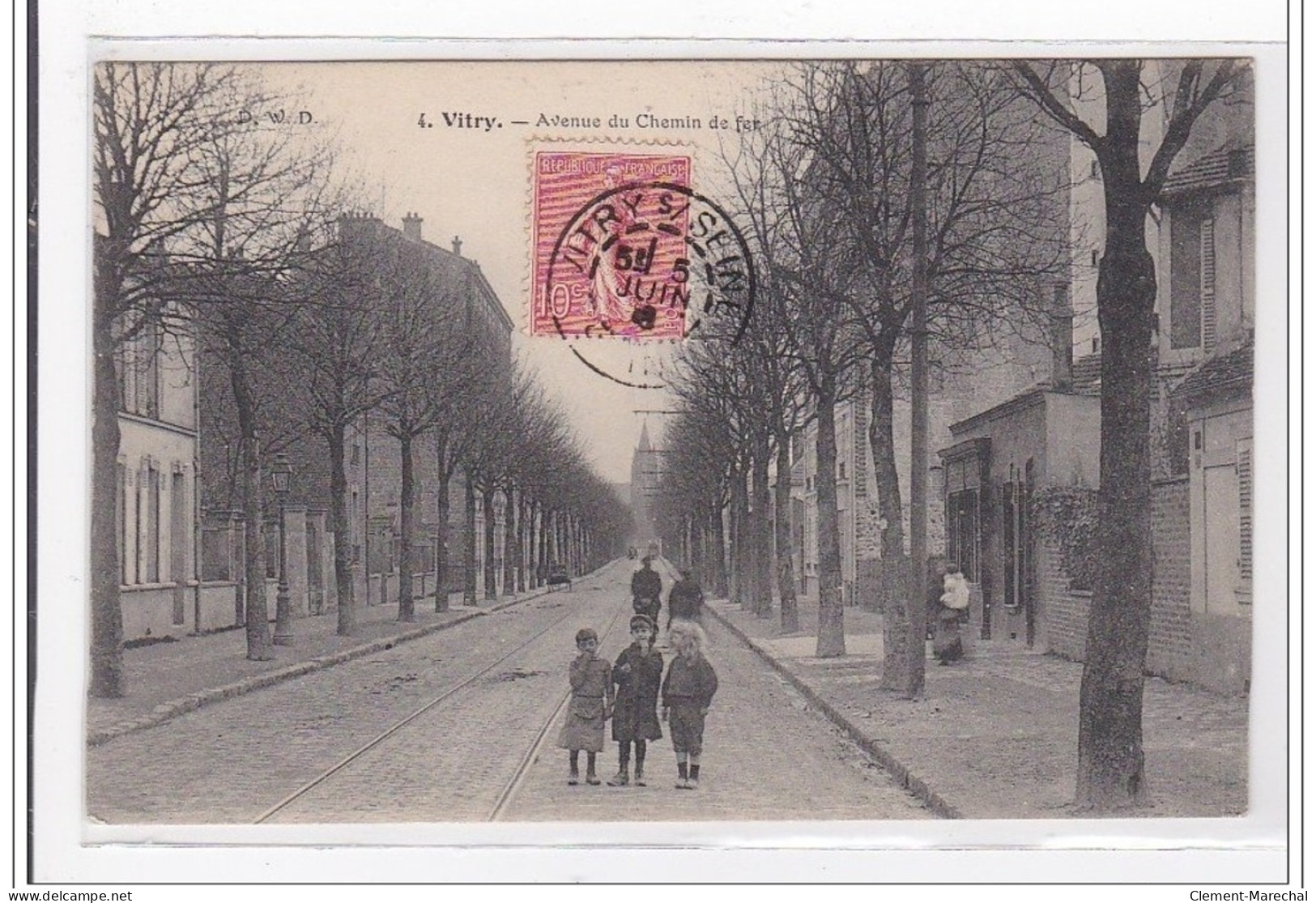 VITRY : Avenue Du Chemin De Fer - Tres Bon Etat - Vincennes