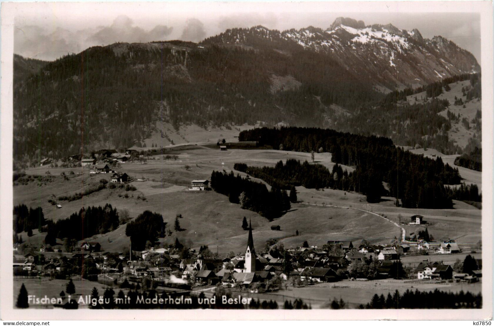 Fischen, Allgäu, Mit Schöllangerburg - Fischen