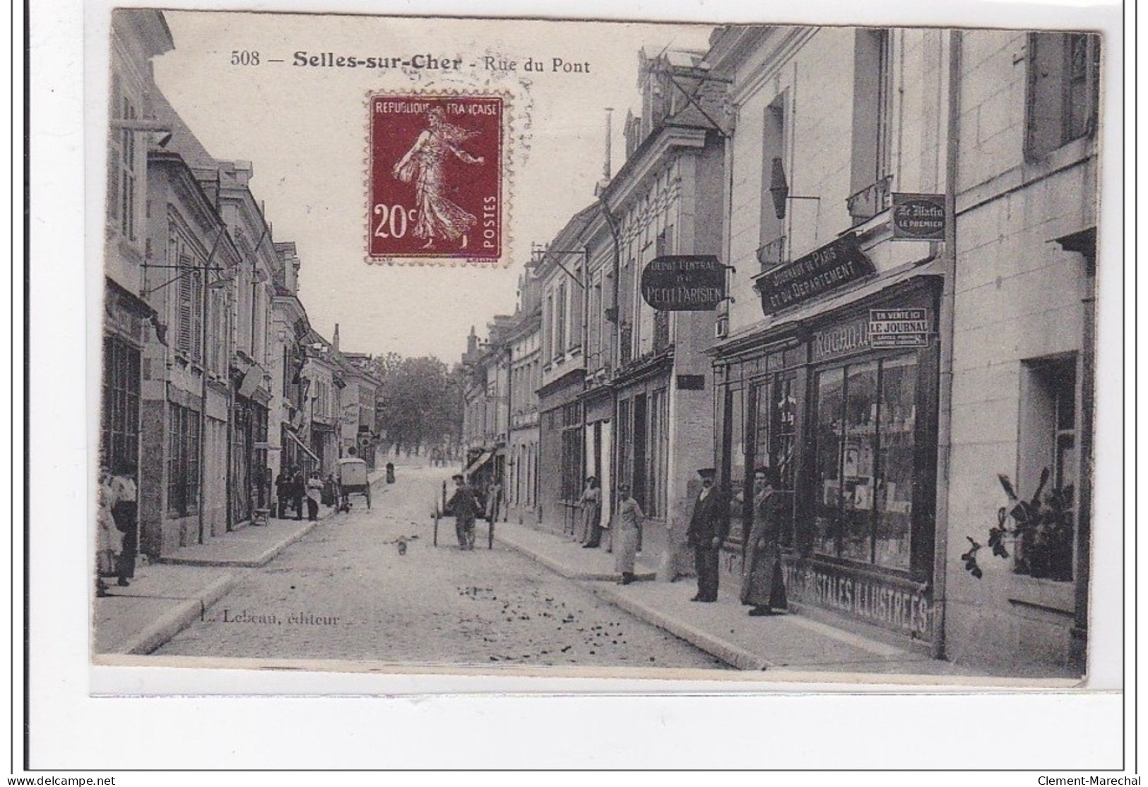 SELLES-sur-CHER : Rue Du Pont - Tres Bon Etat - Andere & Zonder Classificatie