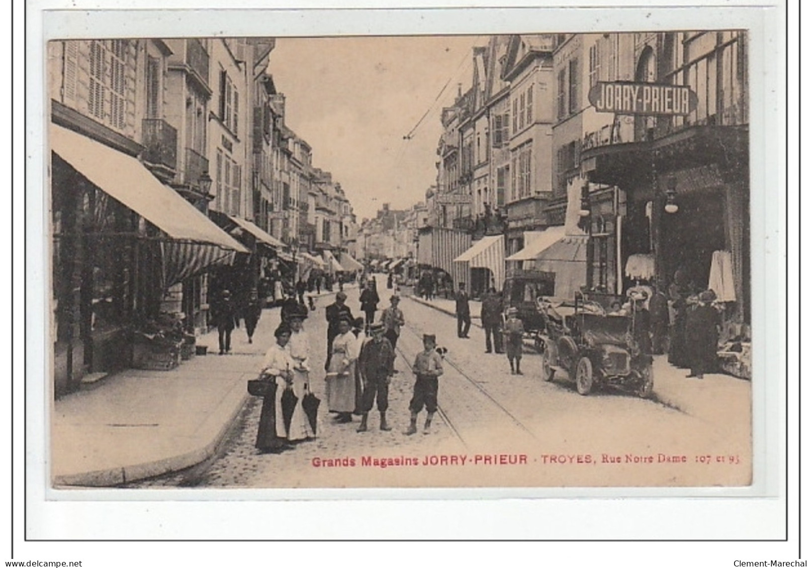 TROYES - Grand Magasin Jorry-Prieur, Rue Notre-Dame 107 Et 95 - Très Bon état - Troyes