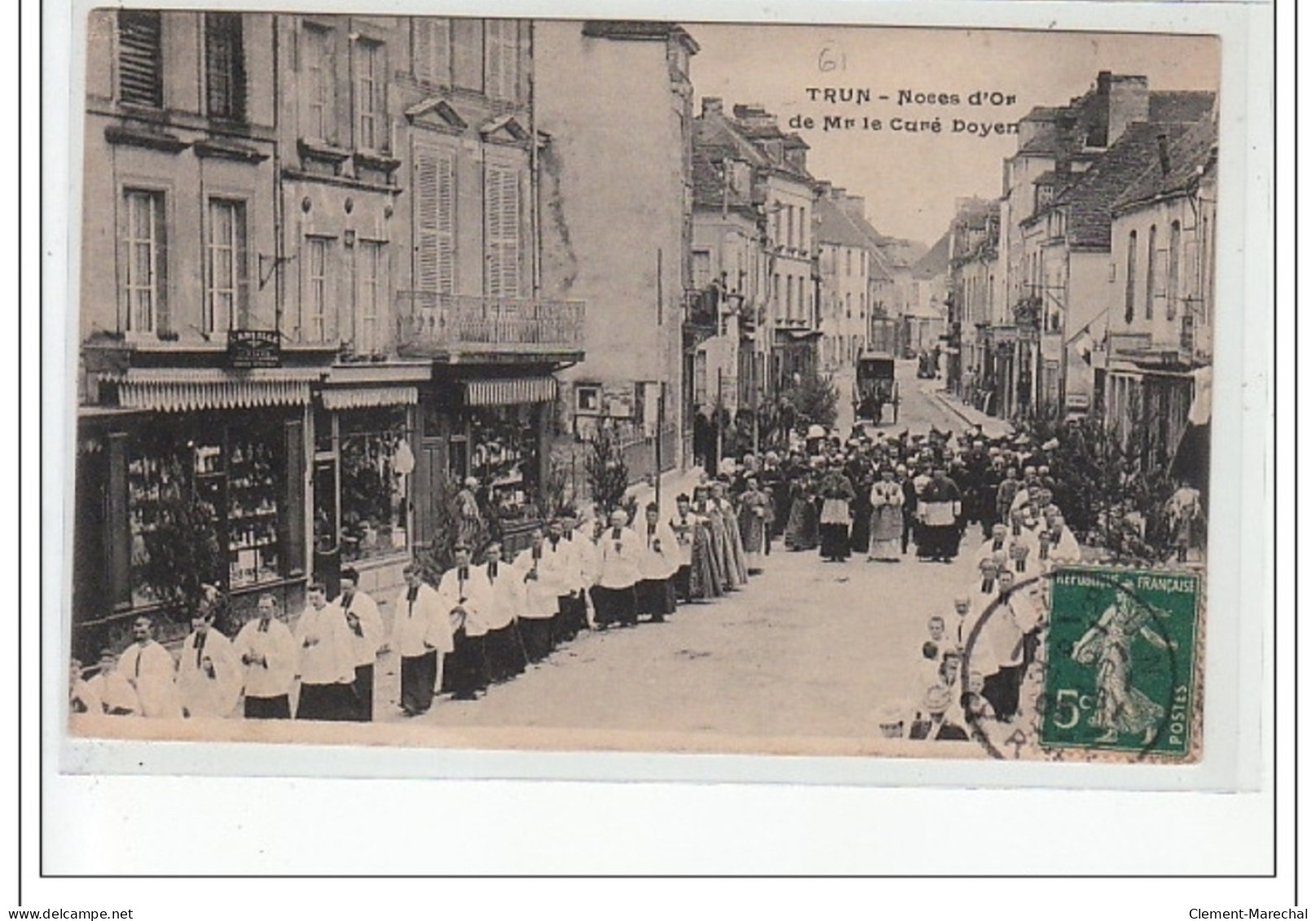 TRUN - Noces D'Or De Mr Le Curé Doyen - Très Bon état - Trun