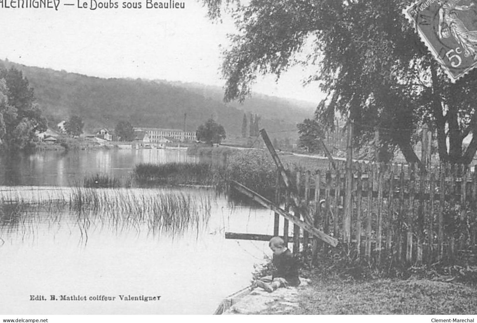 VALENTIGNEY : Le Doubs Sous Beaulieu - Tres Bon Etat - Valentigney