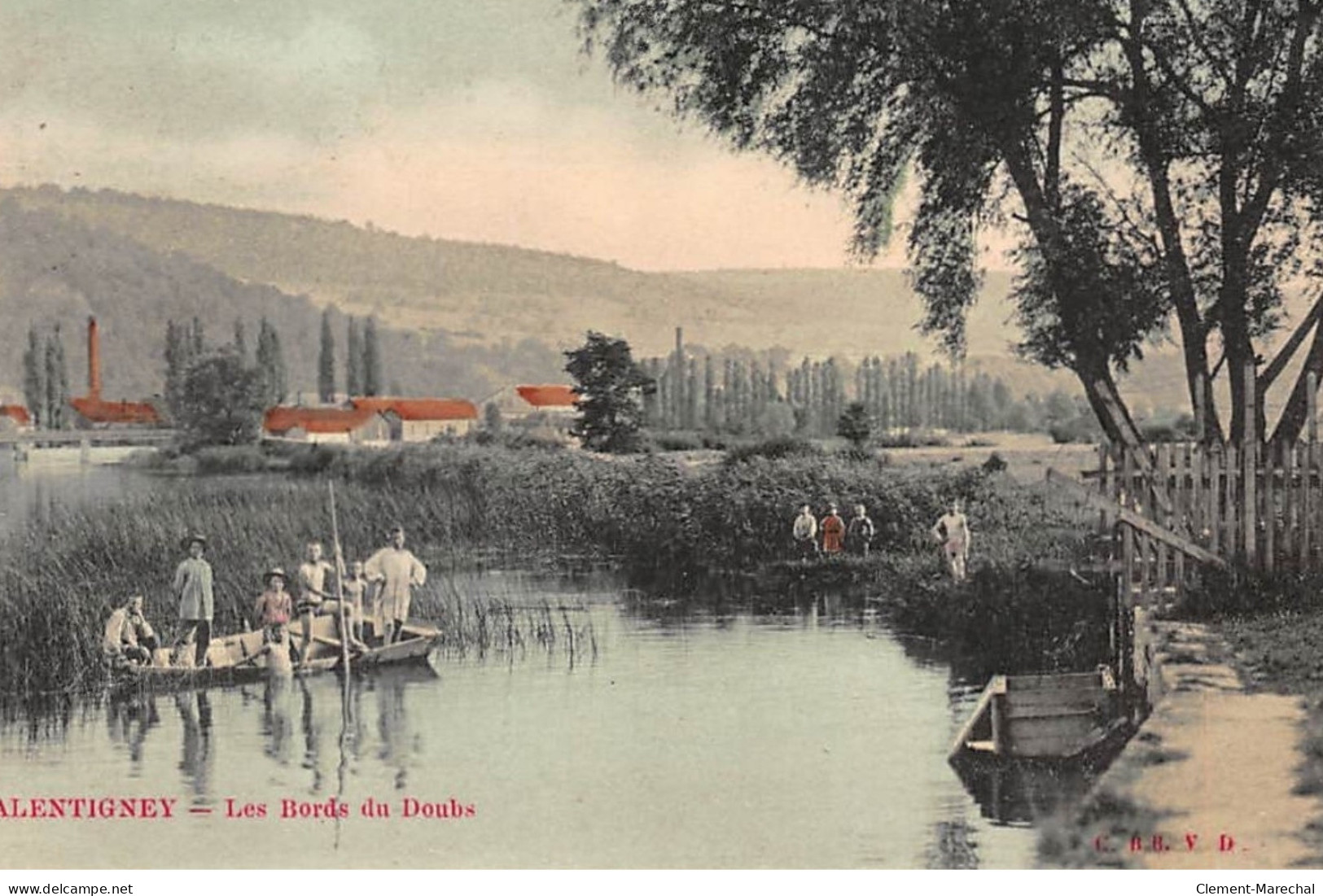 VALENTIGNEY : Les Bords Du Doubs - Tres Bon Etat - Valentigney