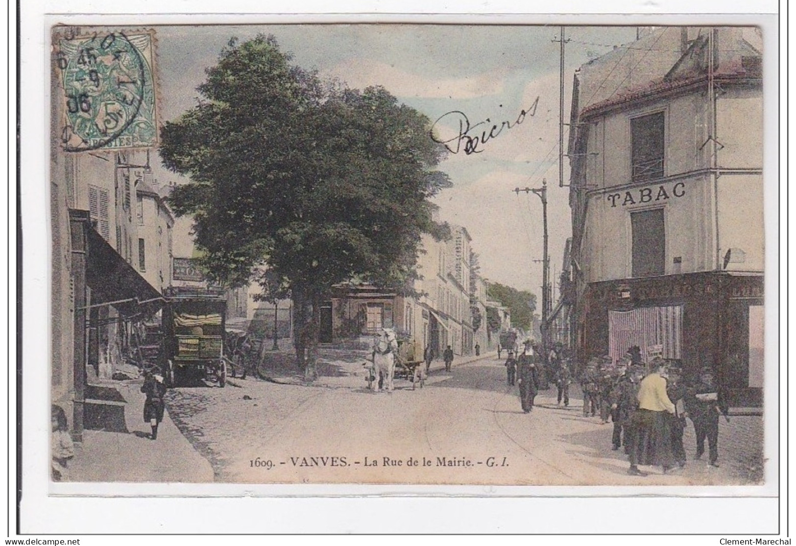 VANVES : La Rue De La Mairie - Etat - Vanves