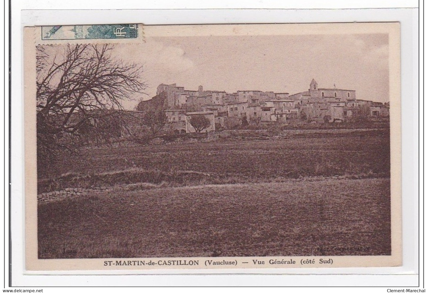 St-MARTIN-de-CASTILLON : Vue Generale (cote-sud) - Tres Bon Etat - Altri & Non Classificati