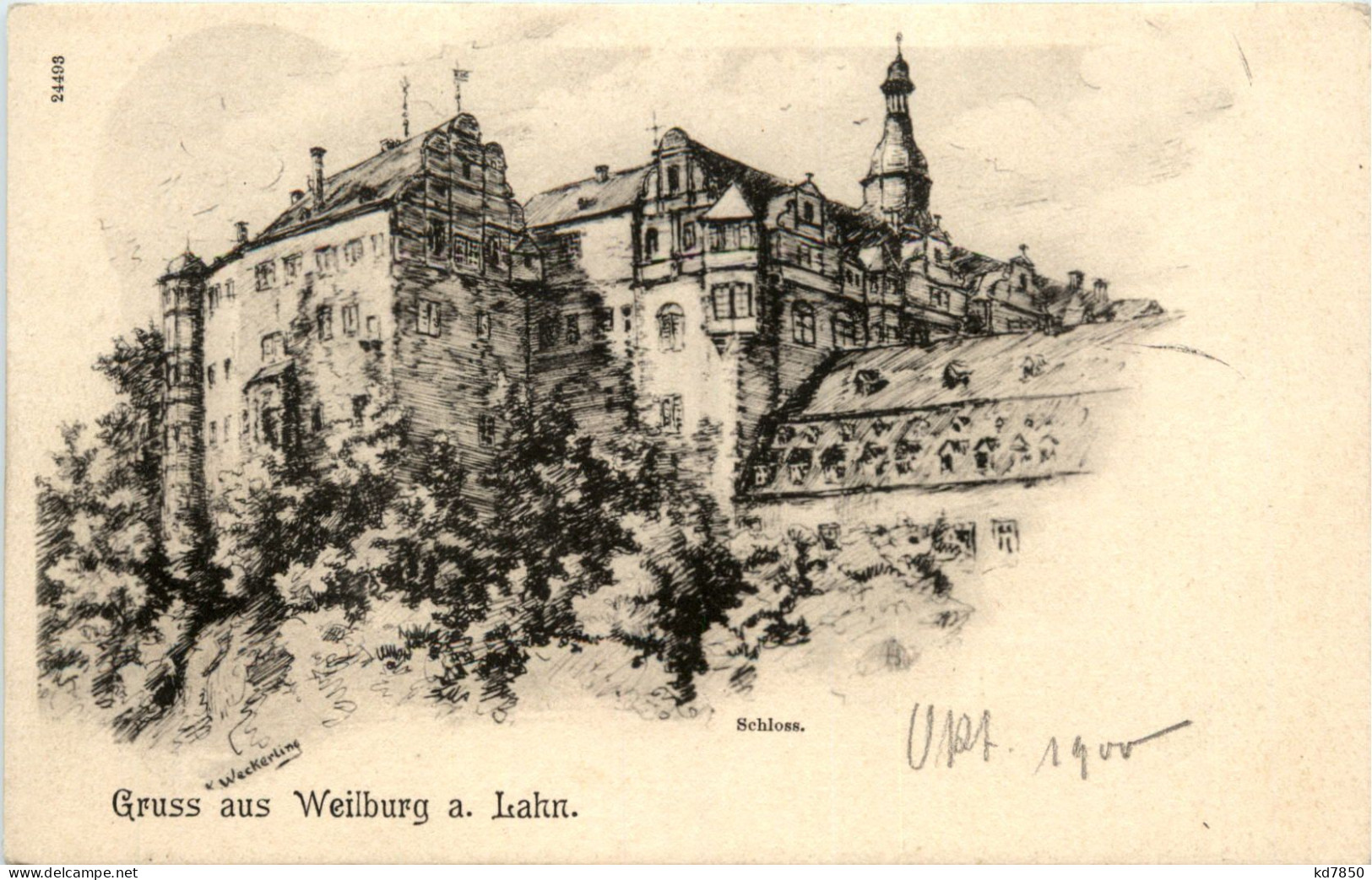 Gruss Aus Weilburg A.d. Lahn - Weilburg