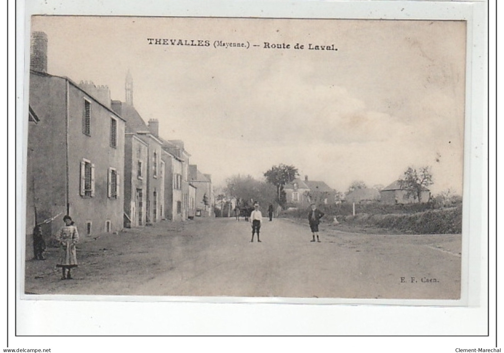 THEVALLES - Route De Laval - Très Bon état - Other & Unclassified
