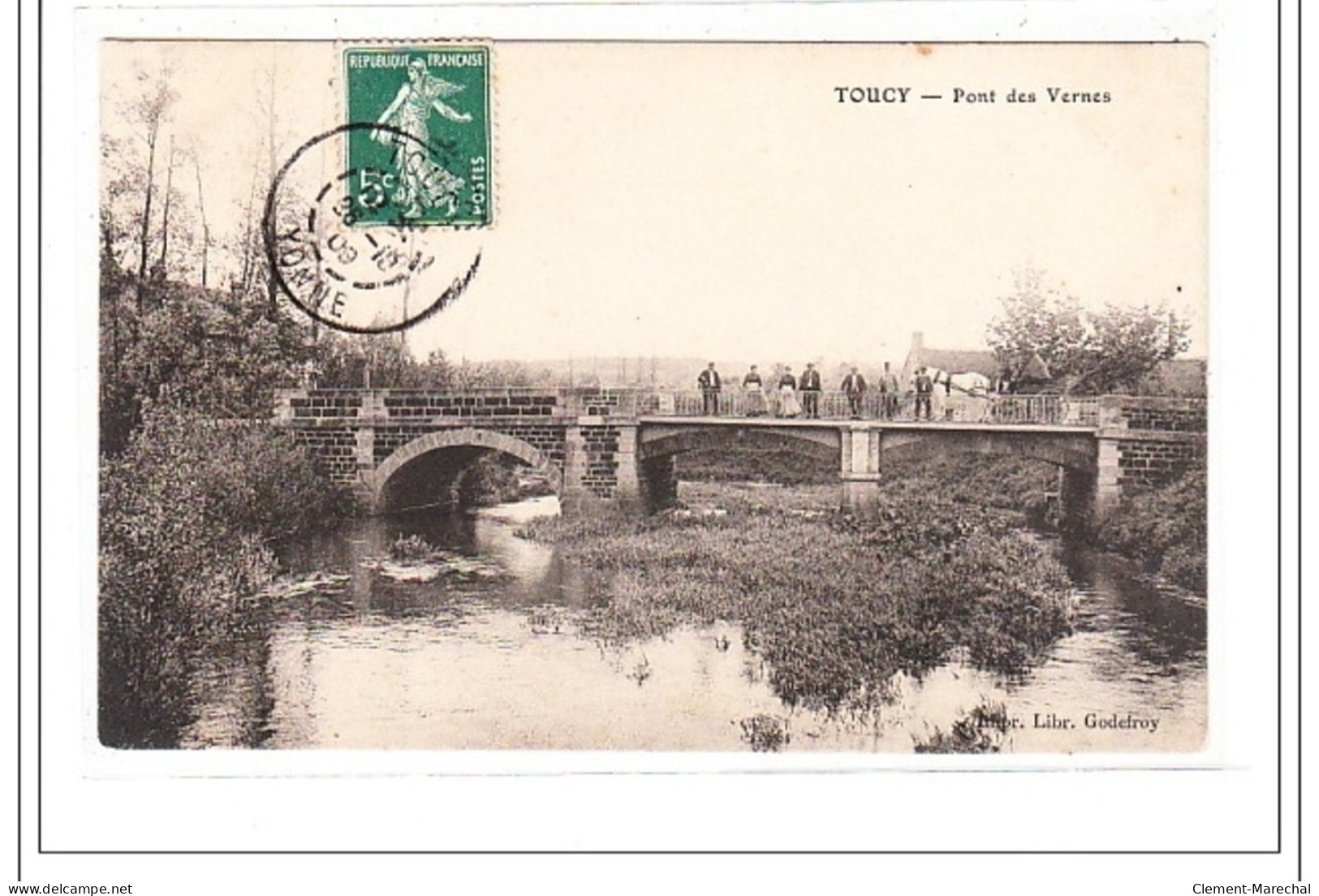TOUCY : Pont Des Vernes - Tres Bon état - Toucy