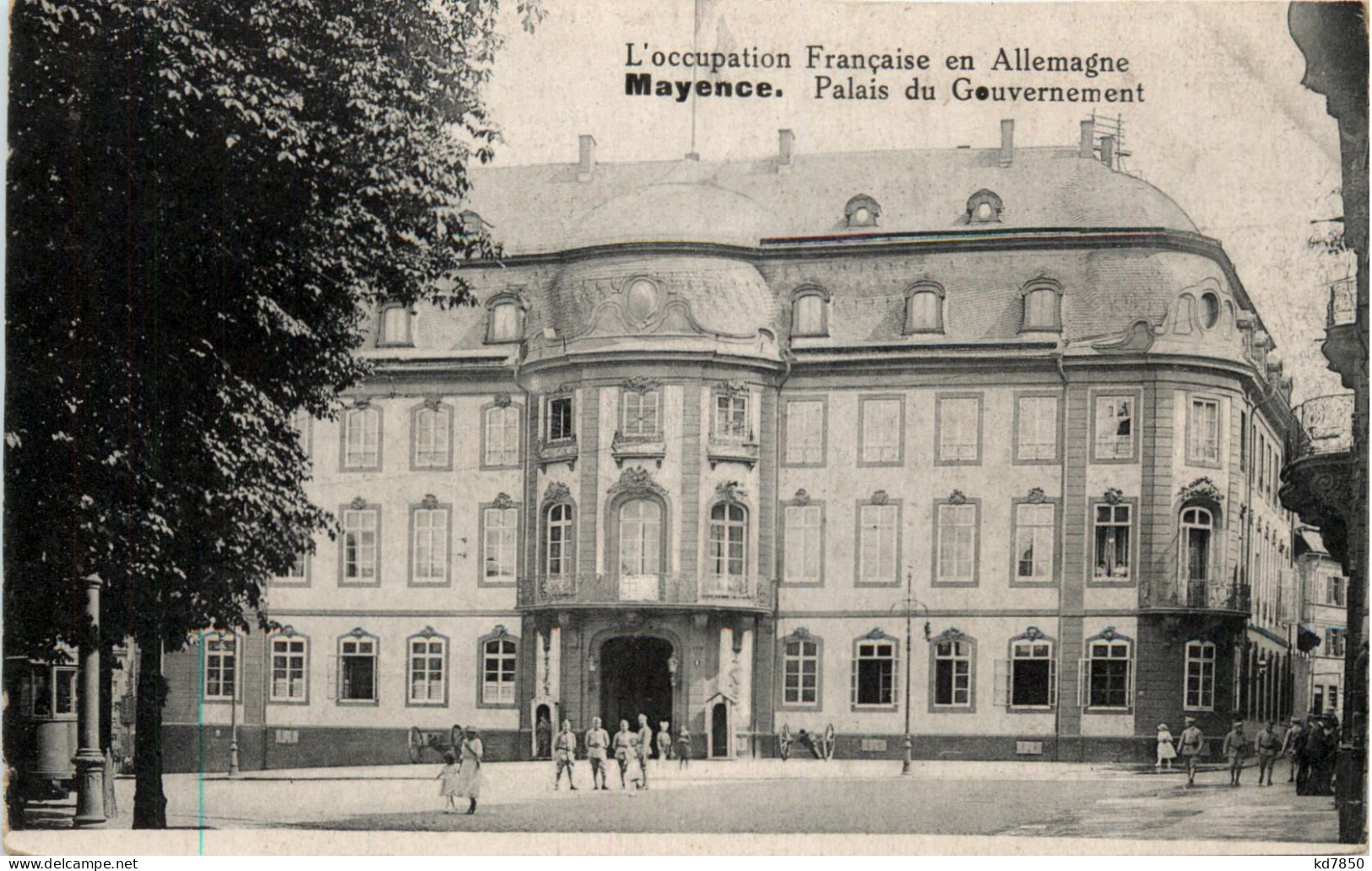 Mainz, Palais Du Gouvernement - Mainz