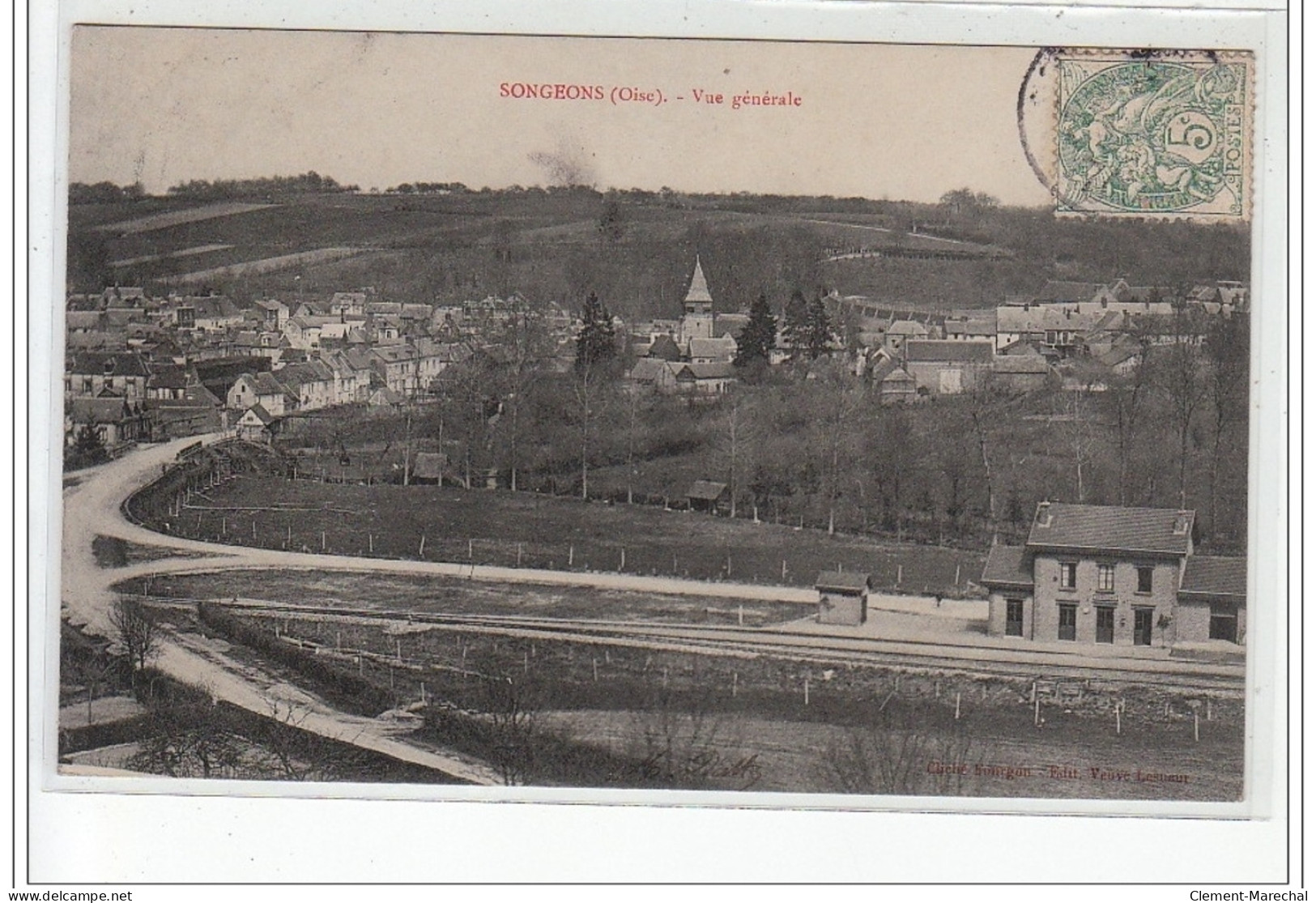 SONGEONS - Vue Générale - Très Bon état - Songeons