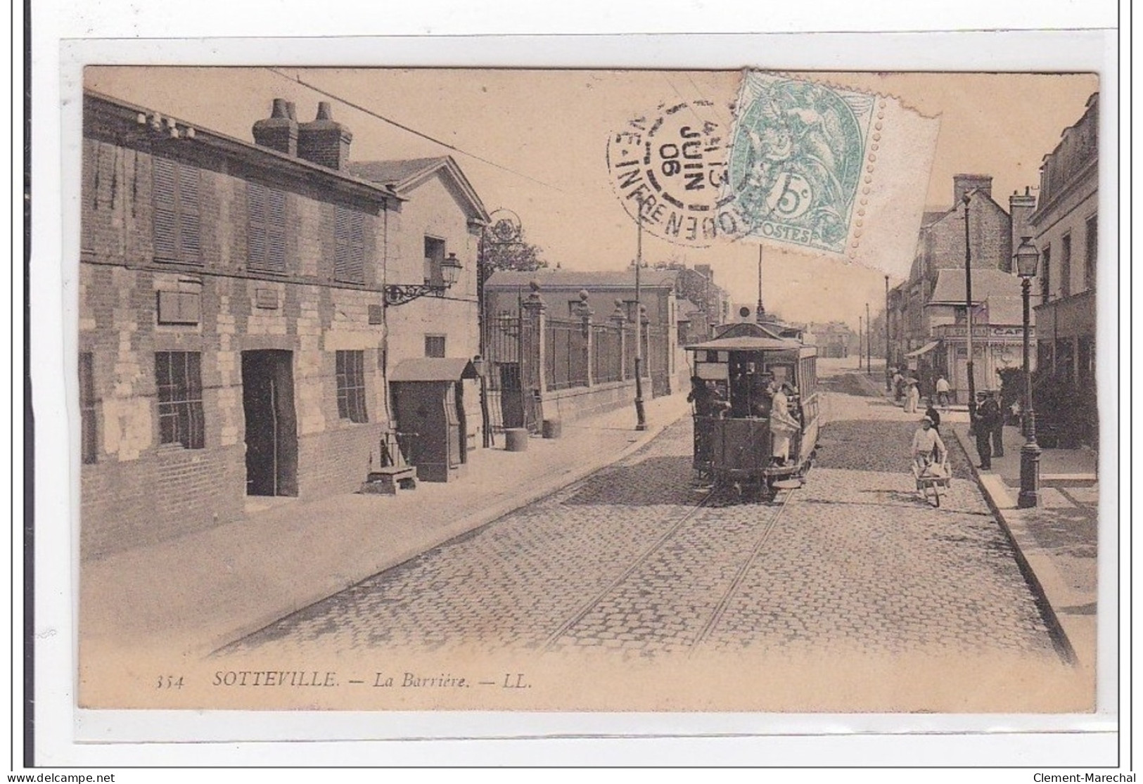 SOTTEVILLE : La Barriere (tramway) - Tres Bon Etat - Sotteville Les Rouen