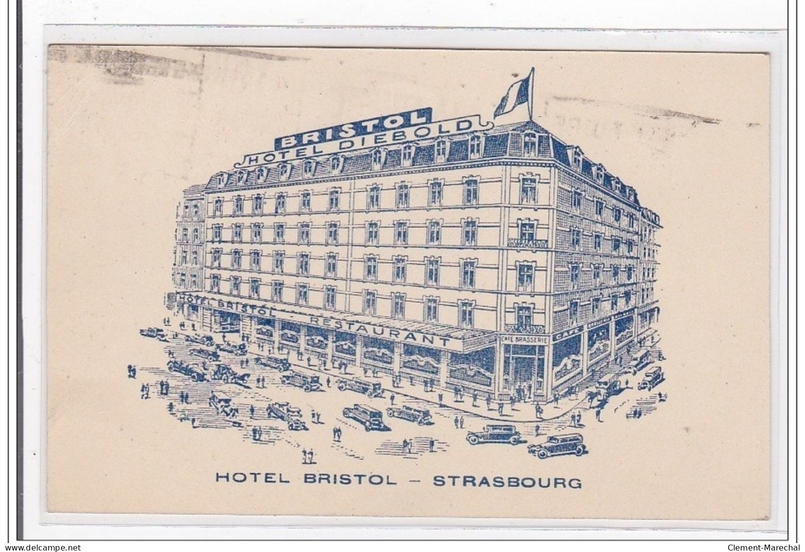 STRASBOURG : Hotel Bristol - Tres Bon Etat - Strasbourg