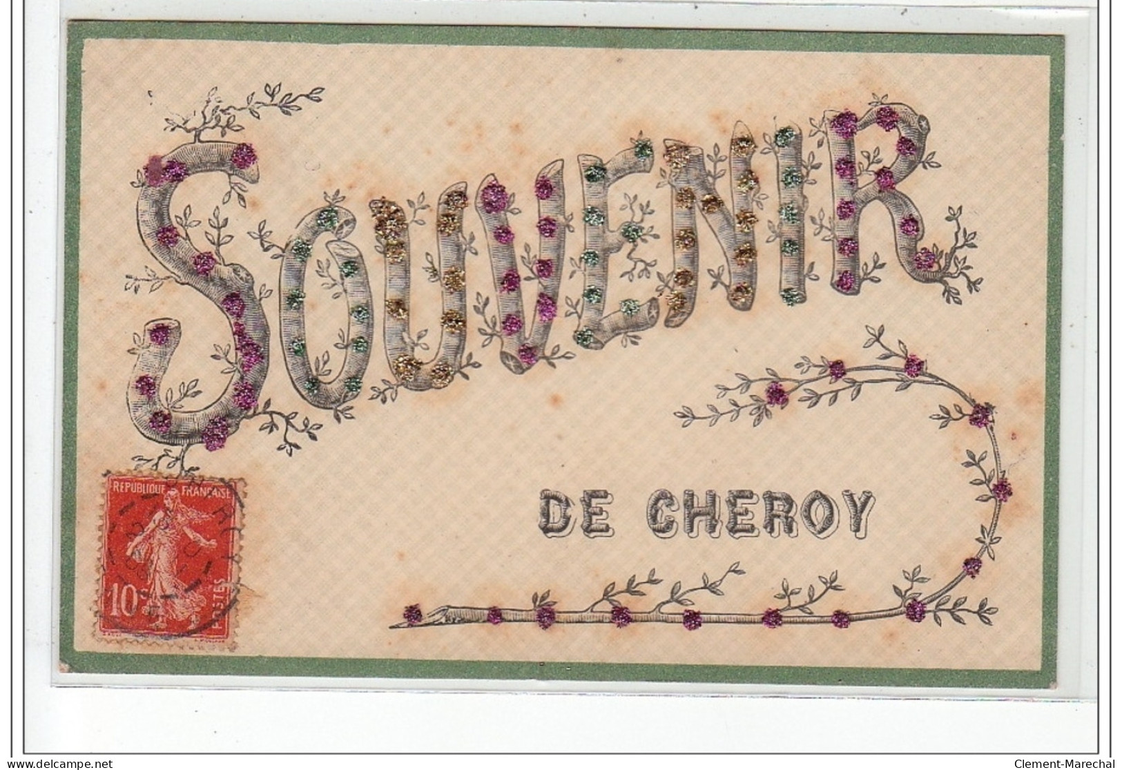 Souvenir De CHEROY - Très Bon état - Cheroy