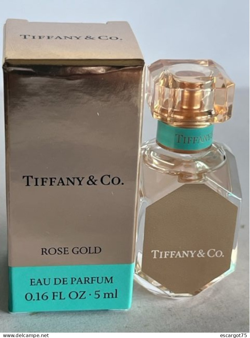 TIFFANY  ** ROSE GOLD  **  TRES BELLE MINIATURE DE COLLECTION - Profumeria Moderna (a Partire Dal 1961)