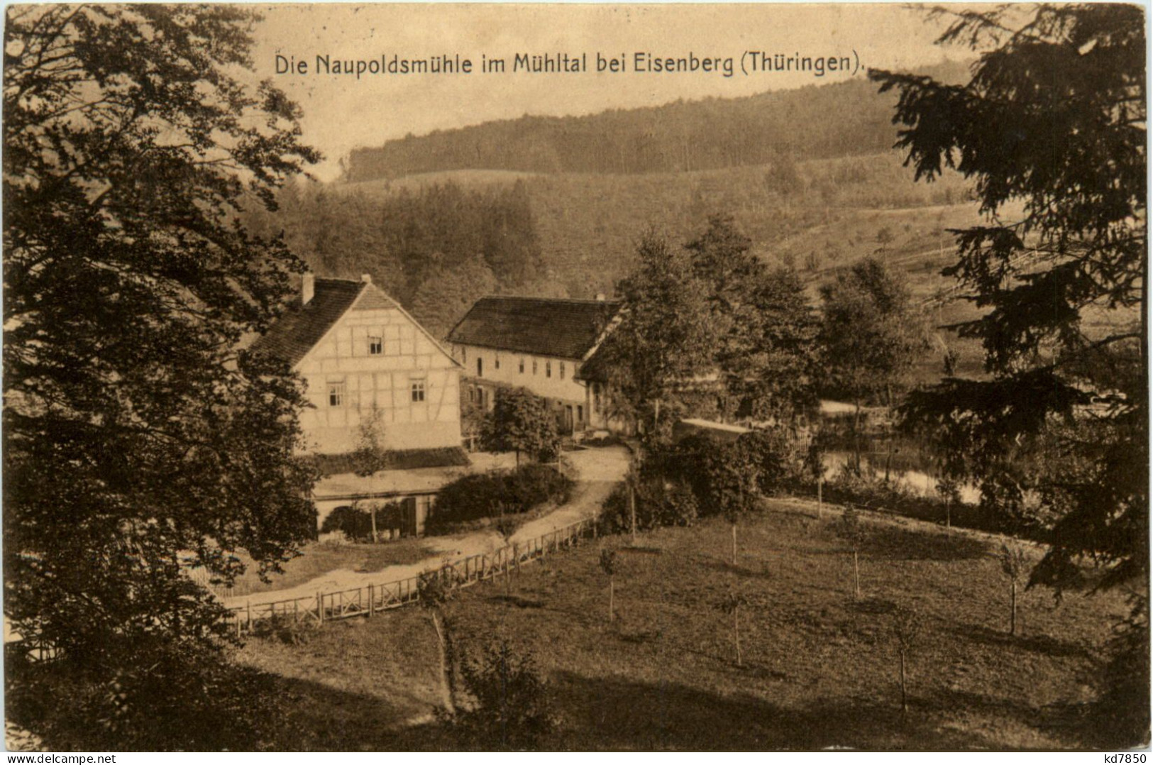 Mühltal Bei Eisenberg, Naupoldsmühle - Eisenberg
