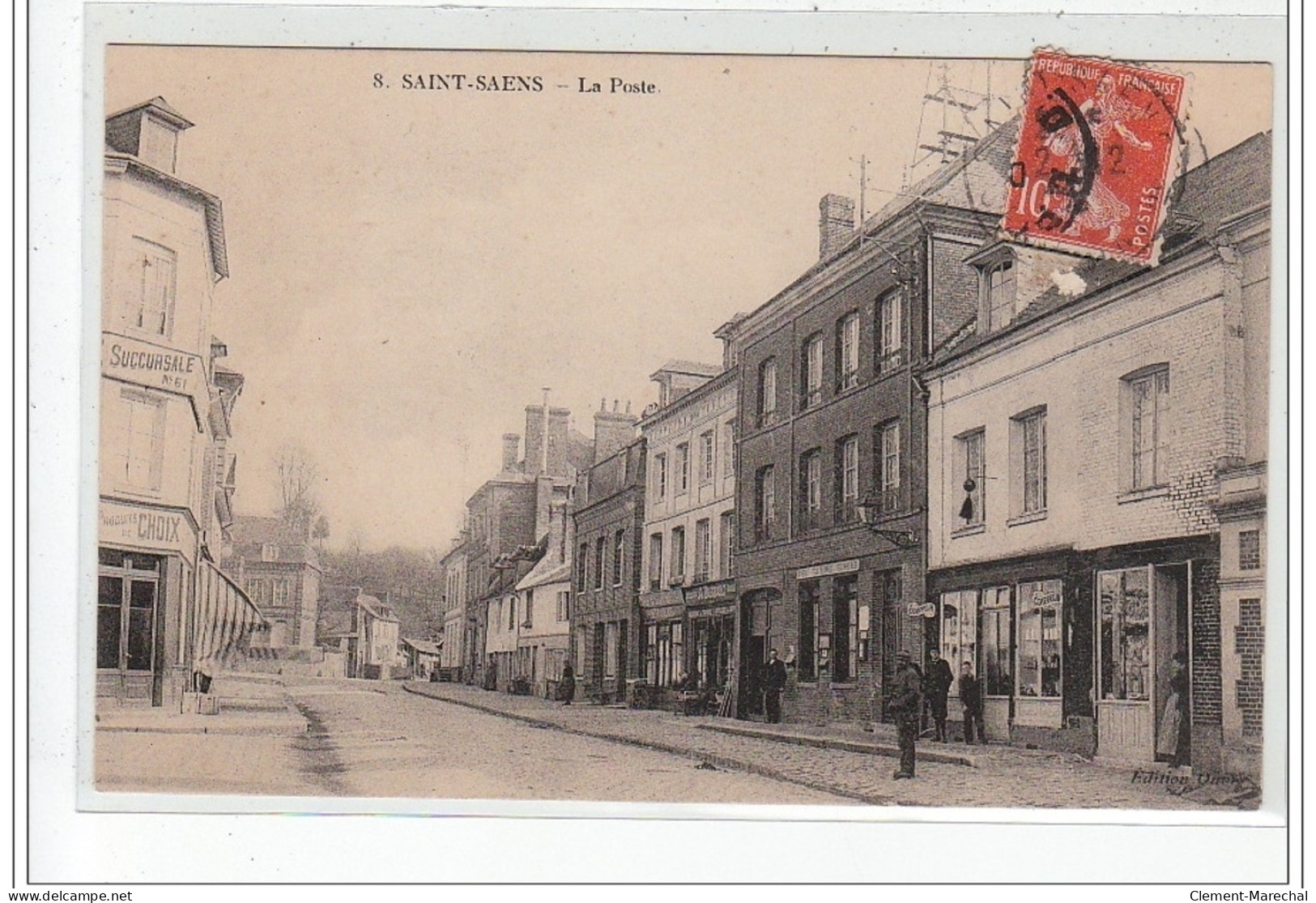 SAINT SAENS - La Poste - Très Bon état - Saint Saens