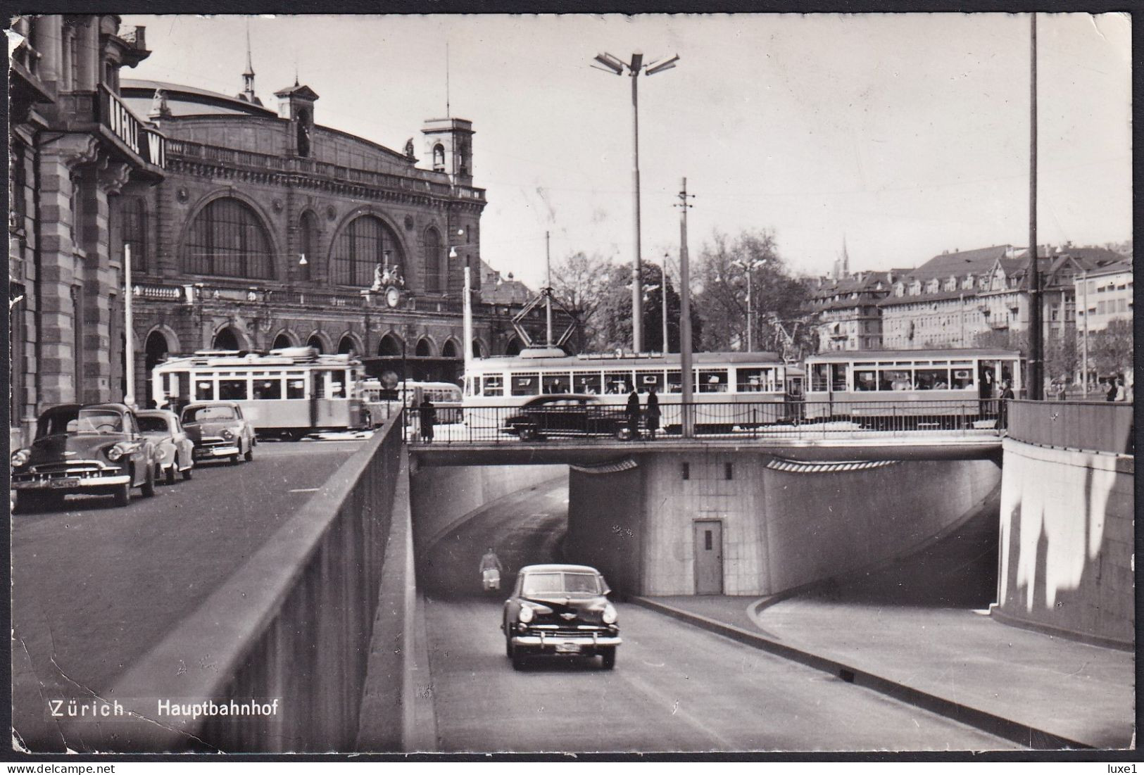 SWITZERLAND  ,    ZURICH    ,  OLD  POSTCARD - Zürich