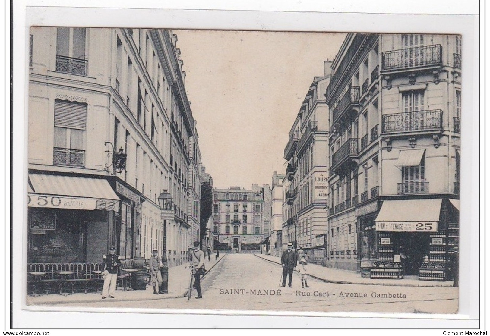 SAINT-MANDE : Rue Cart, Avenue Gambetta - Tres Bon Etat - Saint Mande