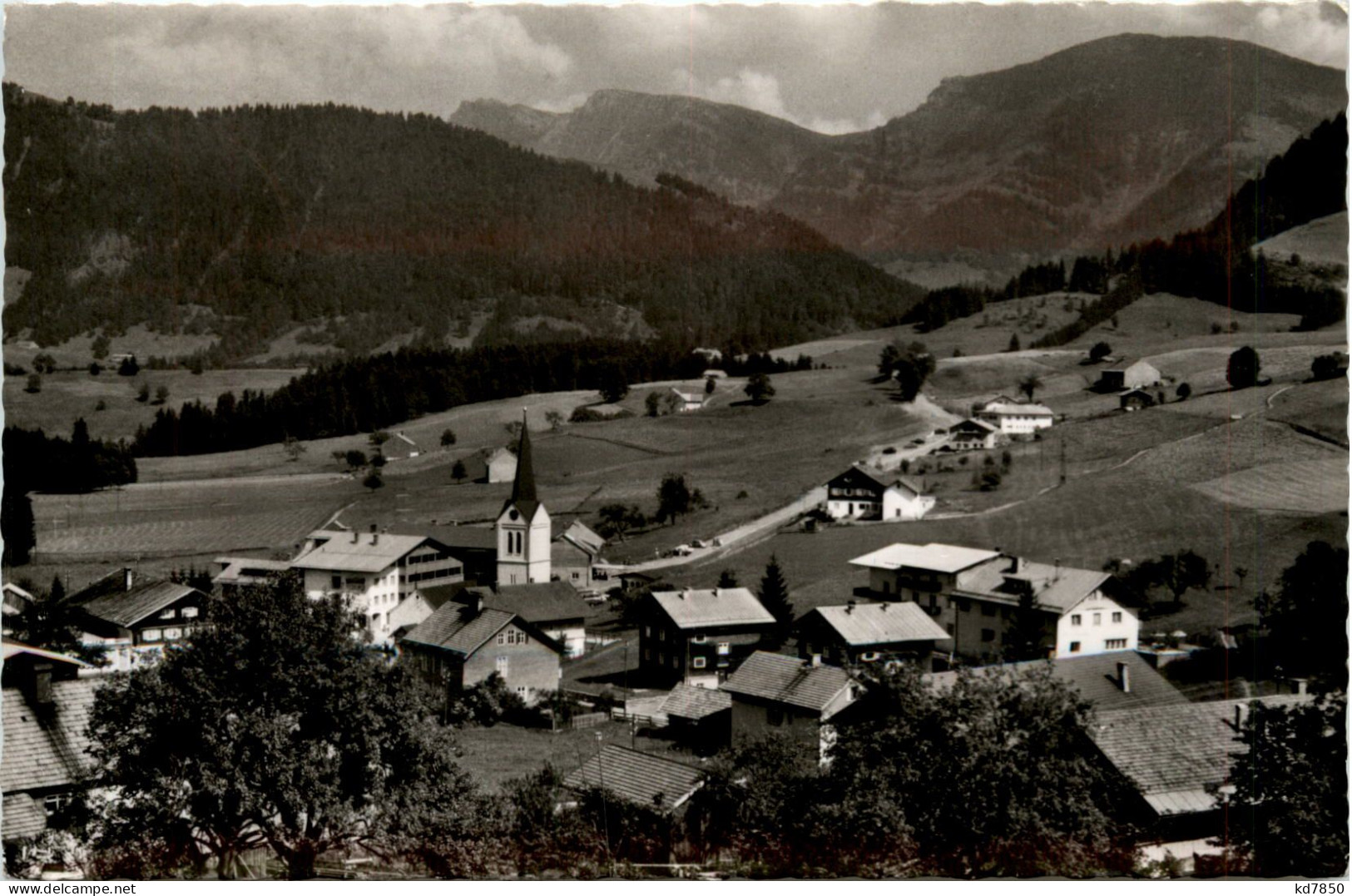 Oberstaufen, Allgäu, Steibis Mit Hochgrat - Oberstaufen