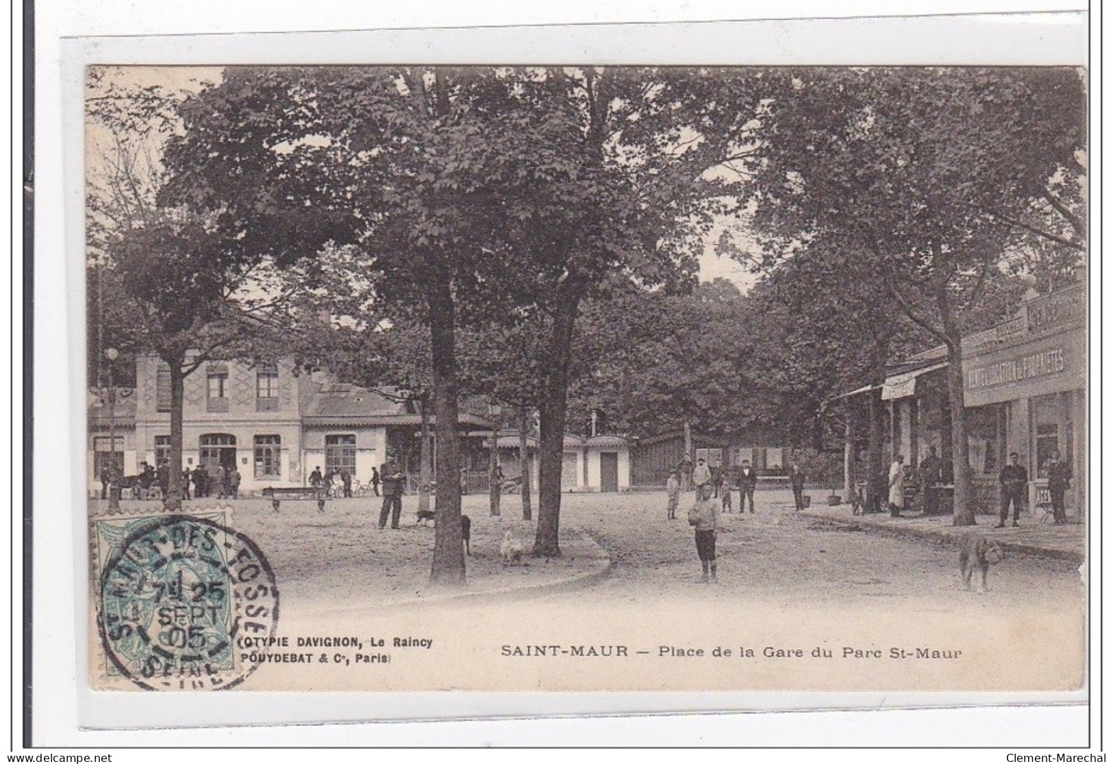 SAINT-MAUR : Place De La Gare Du Parc St-maur - Tres Bon Etat - Sonstige & Ohne Zuordnung