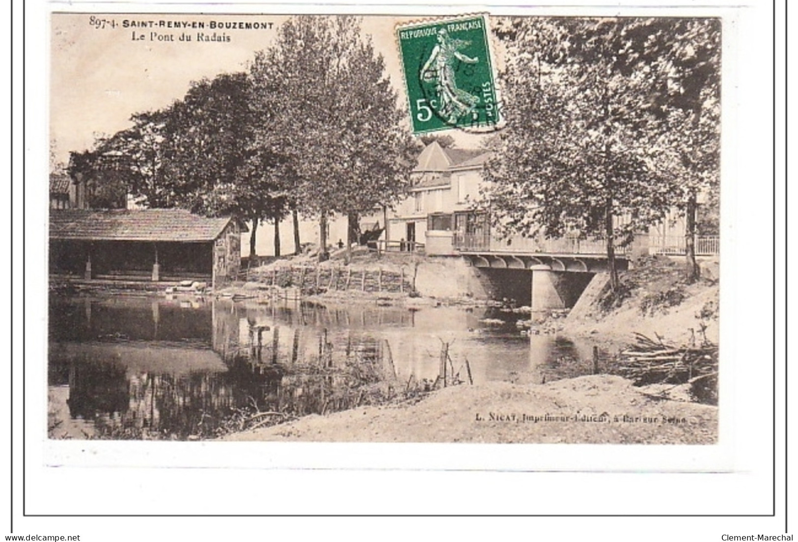 SAINT-REMY-en-BOUZEMONT : Le Pont Du Radais - Tres Bon état - Otros & Sin Clasificación