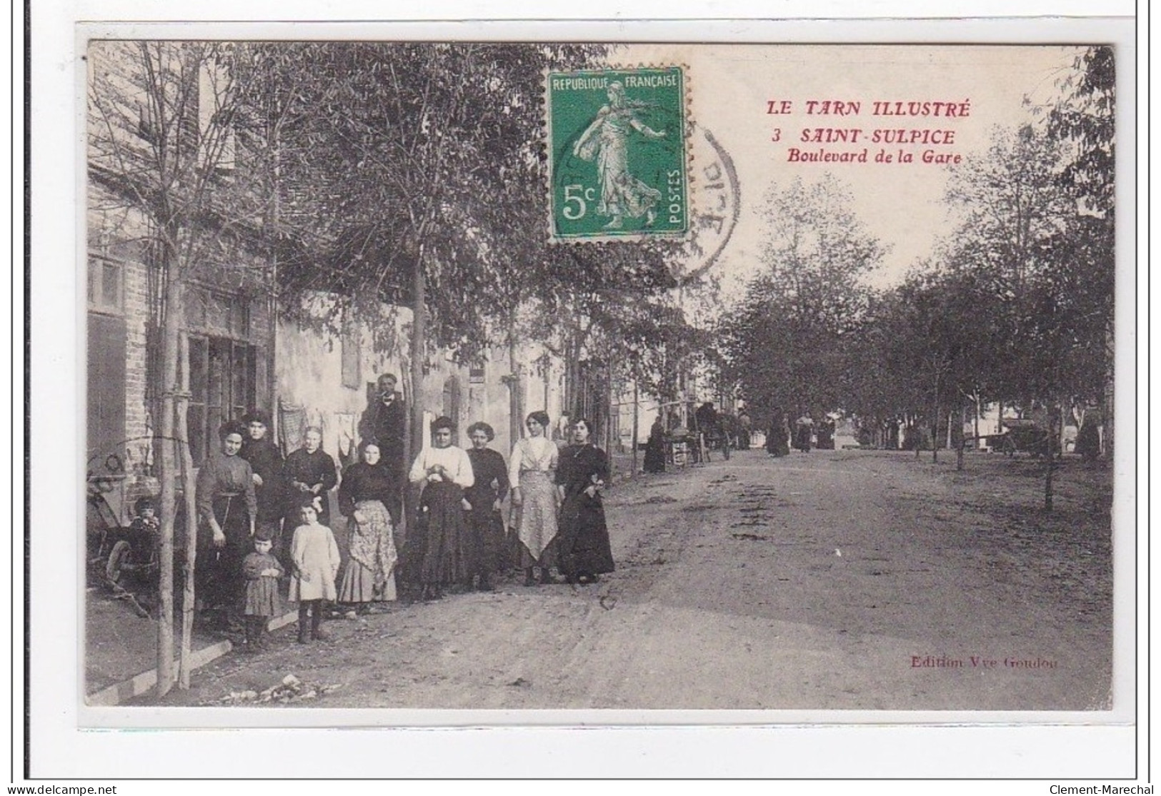 SAINT-SULPICE : Boulevard De La Gare - Etat - Saint Sulpice